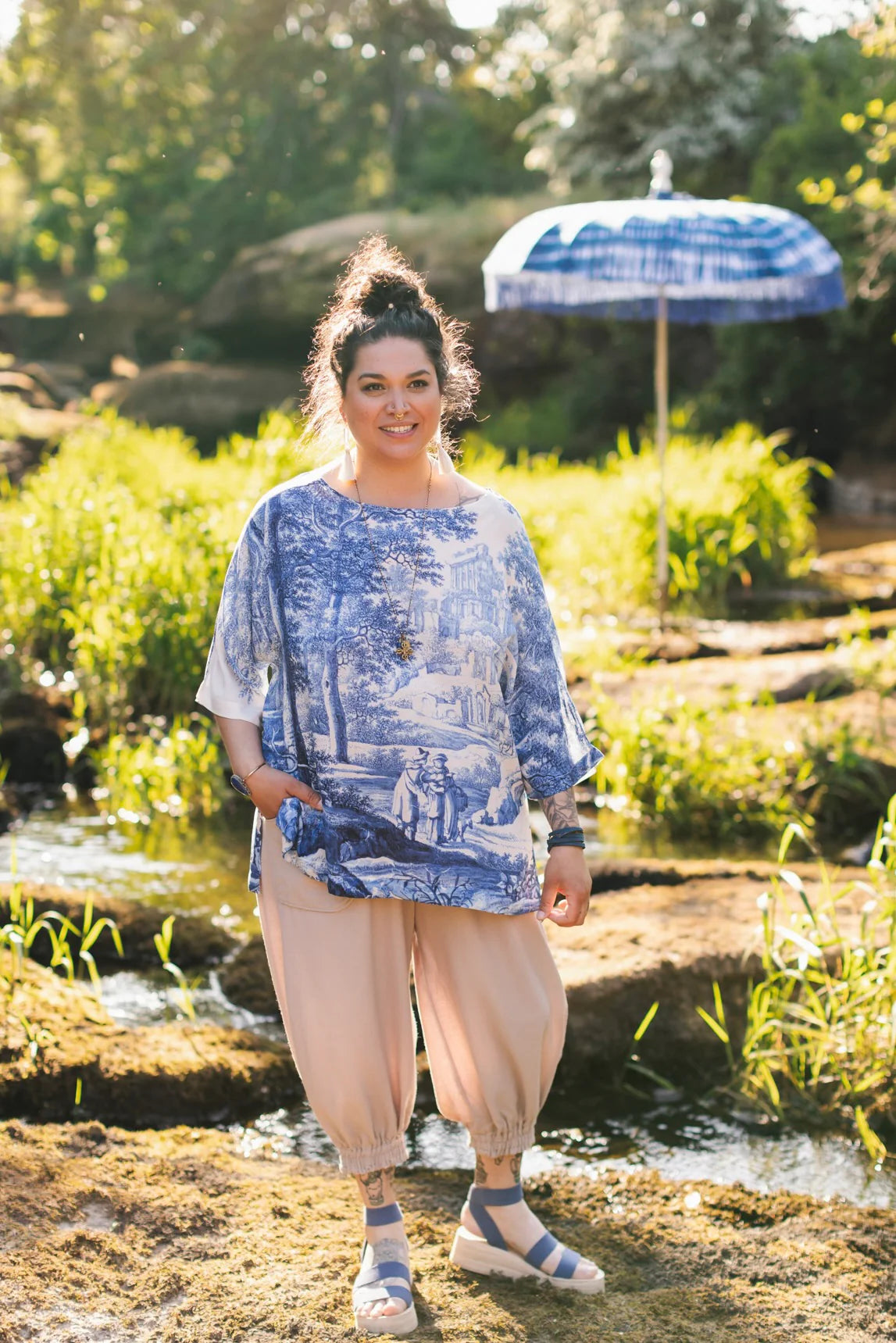 Let the Light In Luxe Tee Shirt