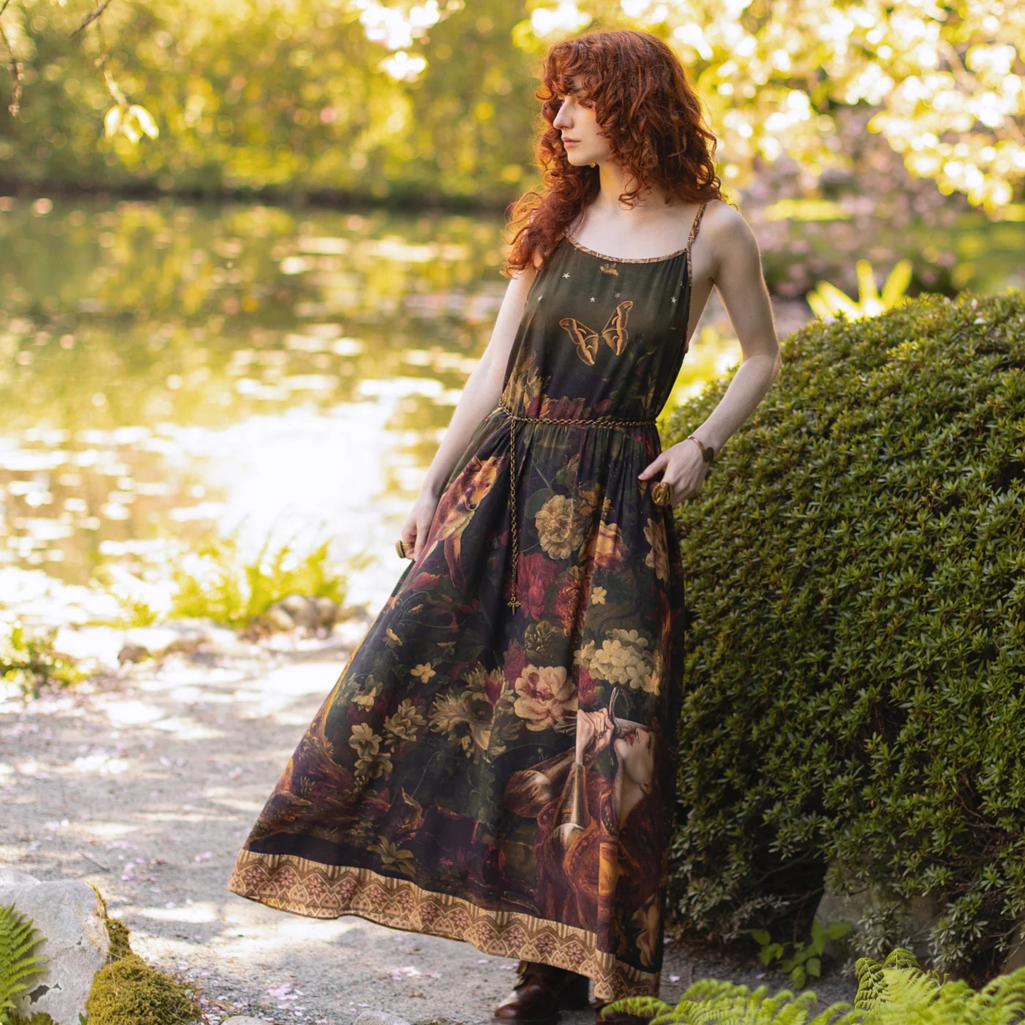The Messenger Boheme Slip Dress