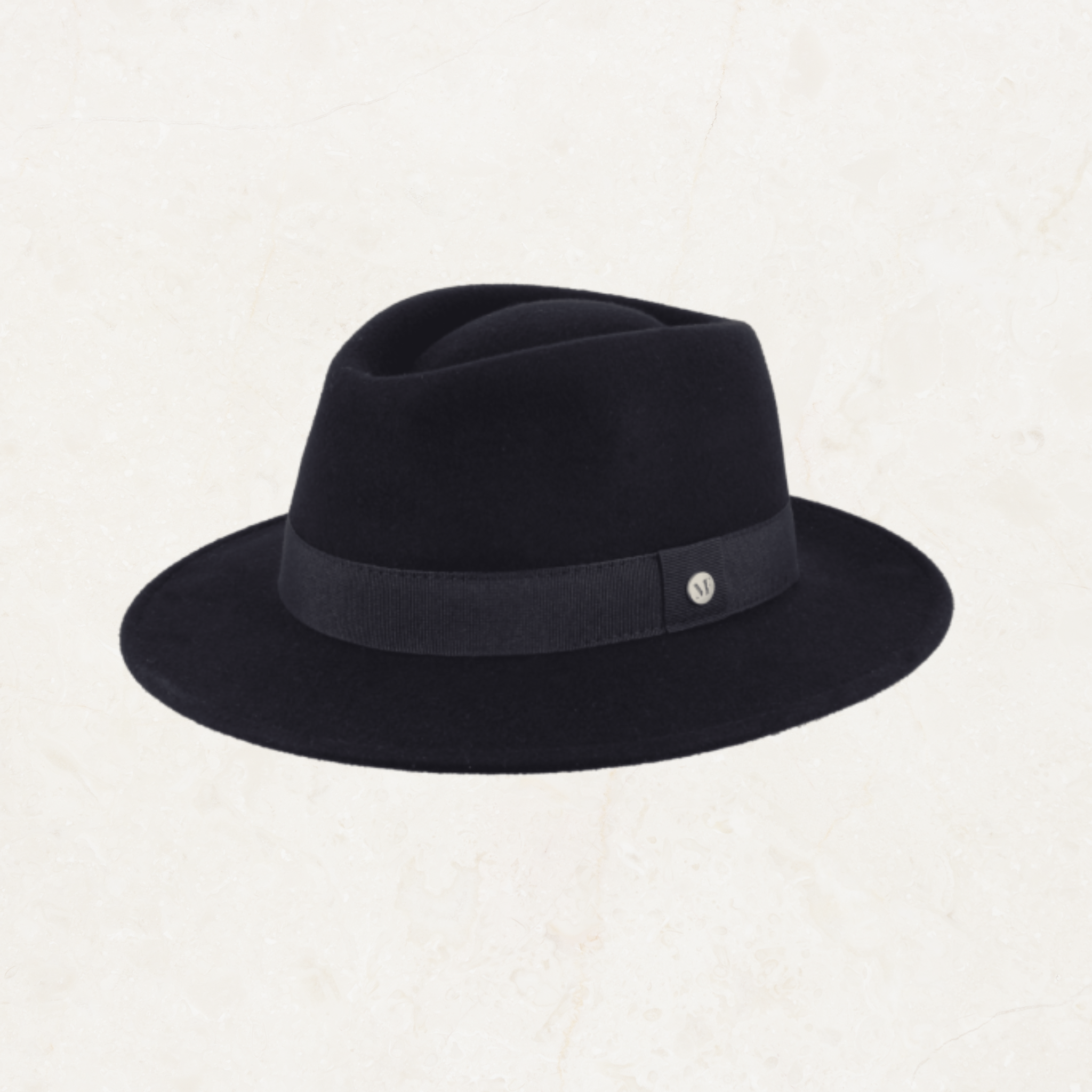 Crushable Waterproof Wool Felt Fedora