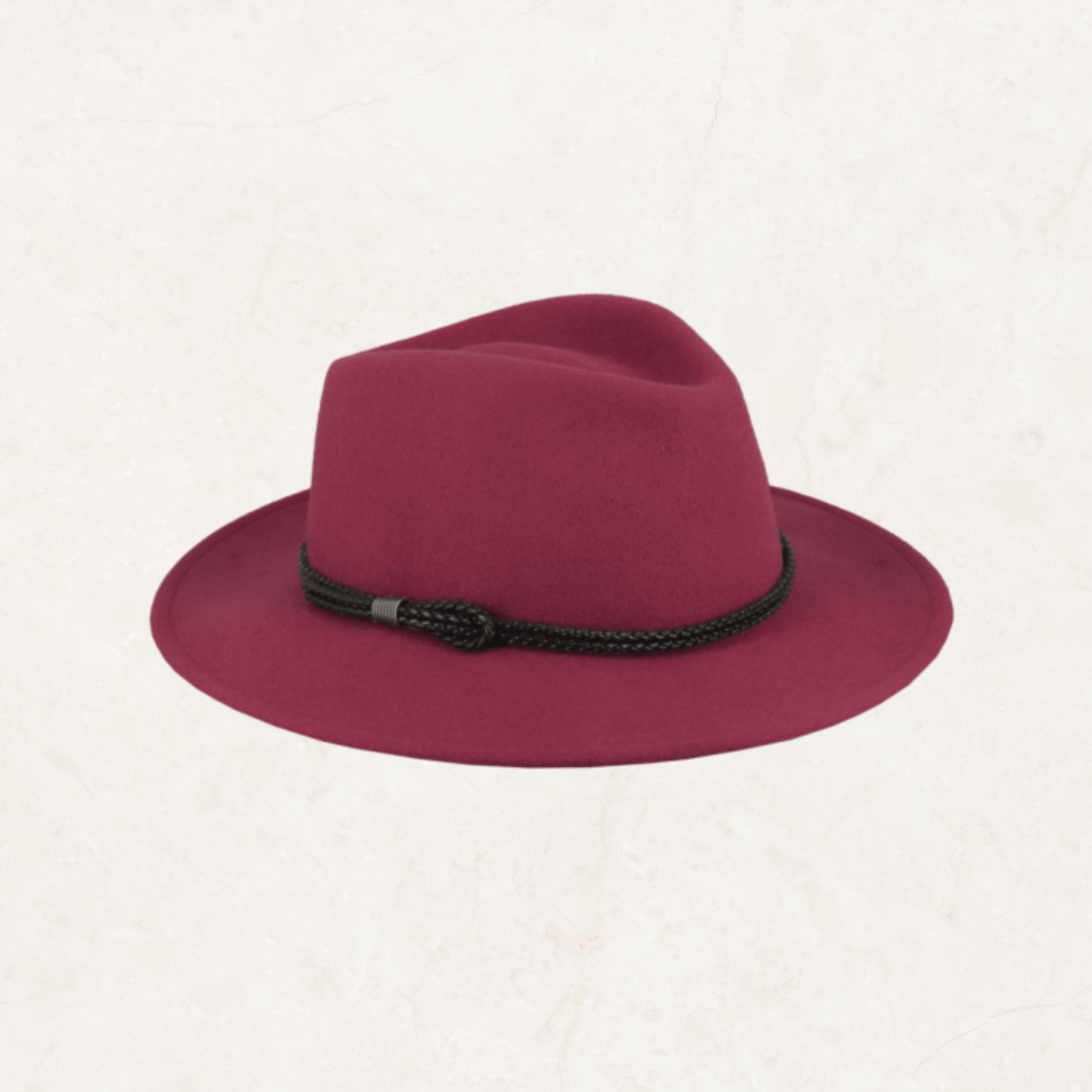 Waterproof Wool Felt Fedora