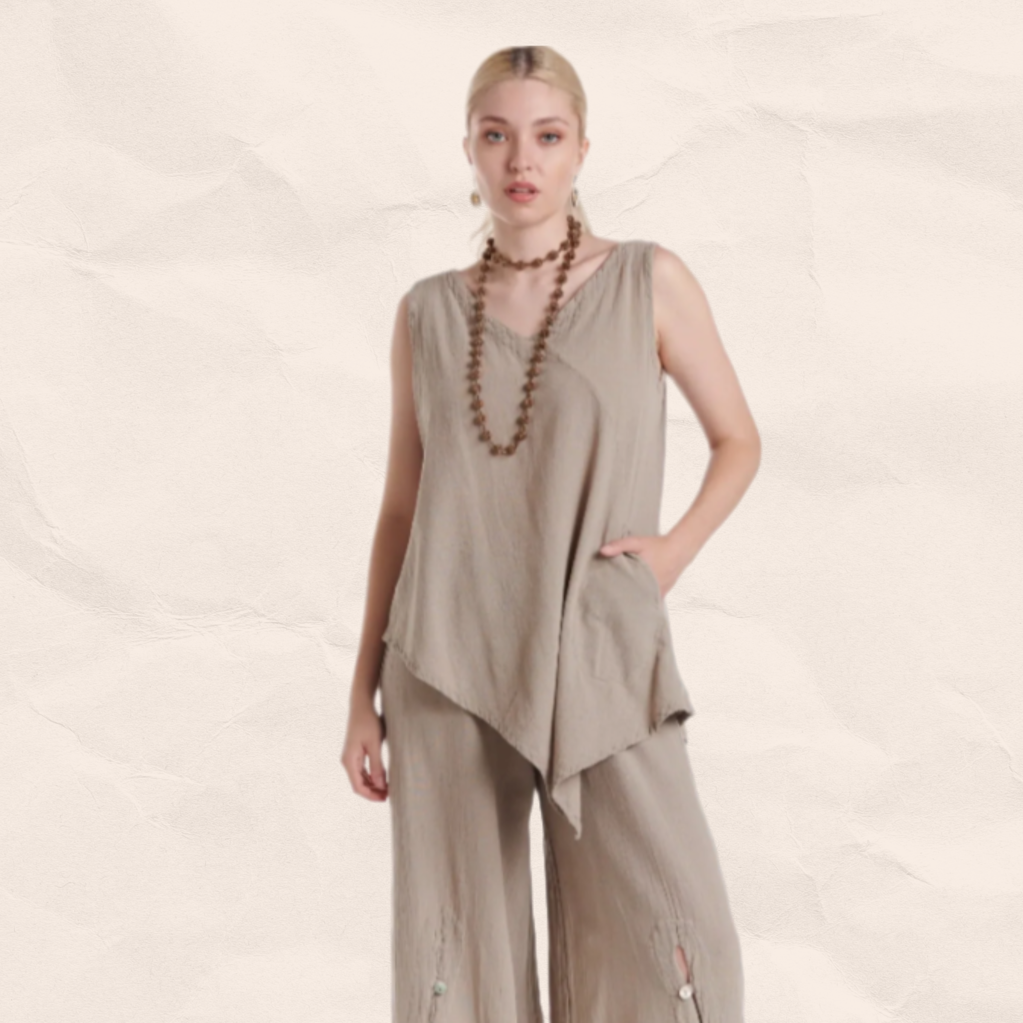 Allie Cotton Gauze Tank Top