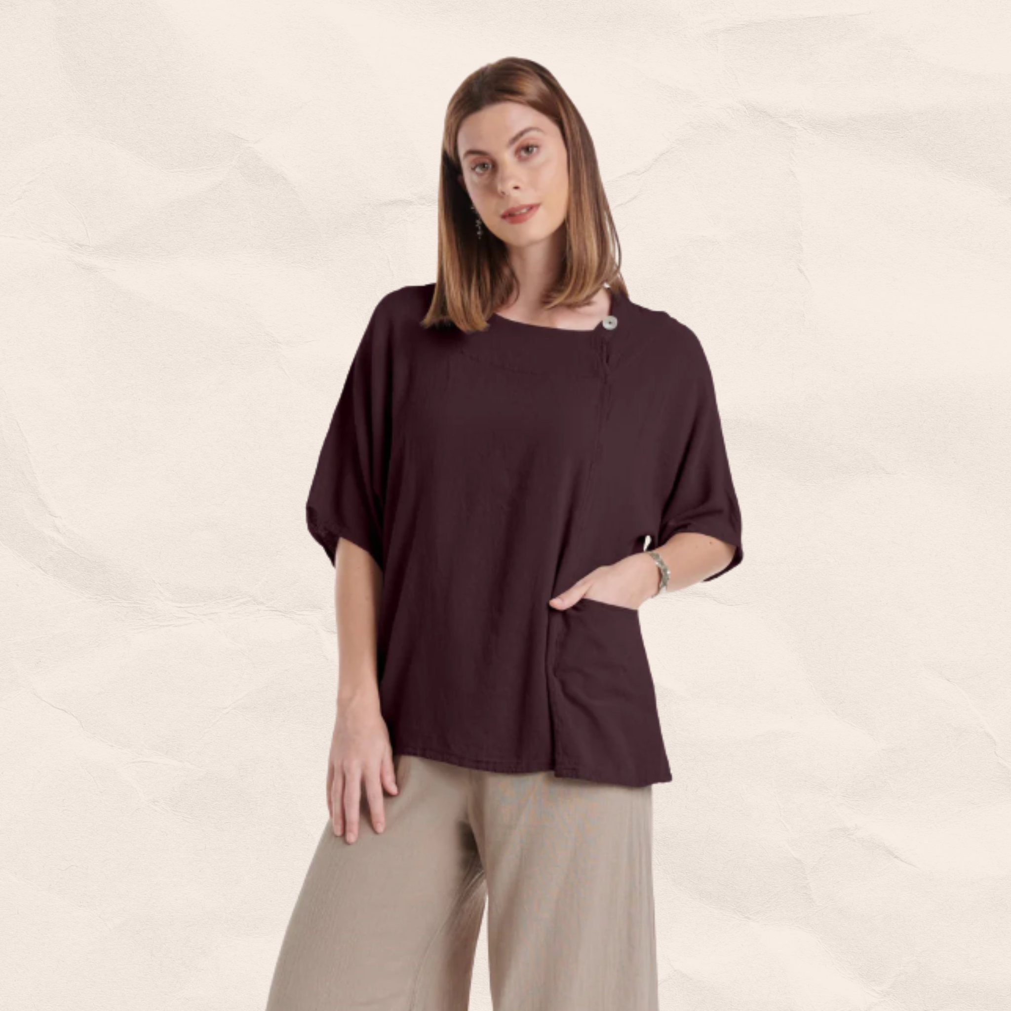 Athena Cotton Gauze Blouse