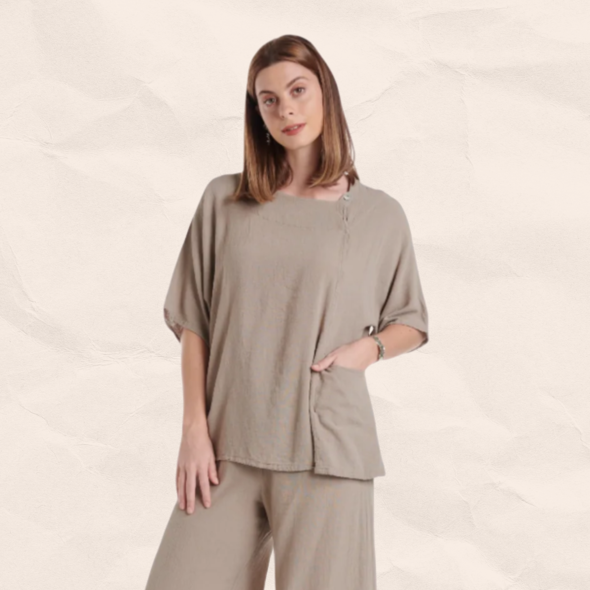 Athena Cotton Gauze Blouse