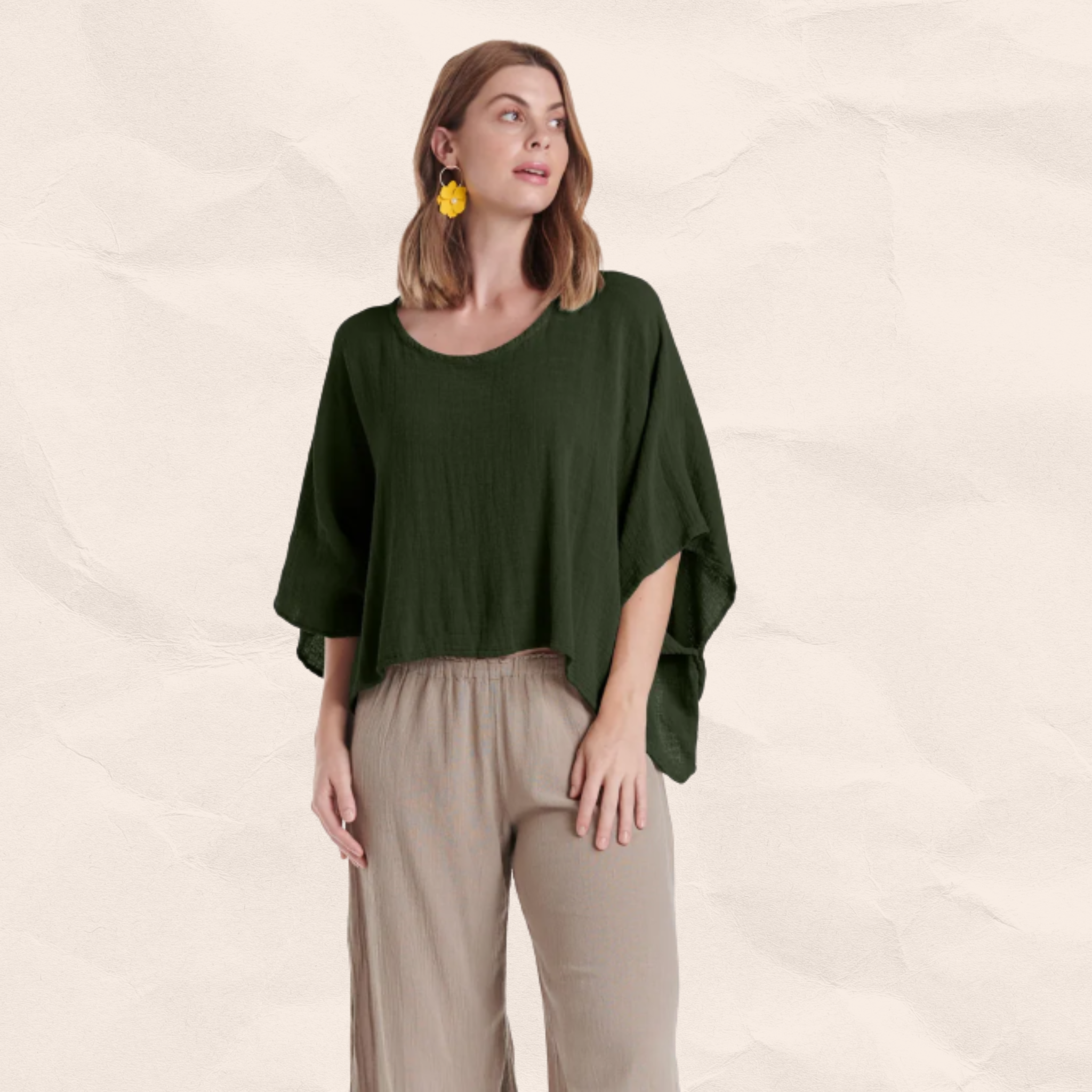 Havana Cotton Gauze Top
