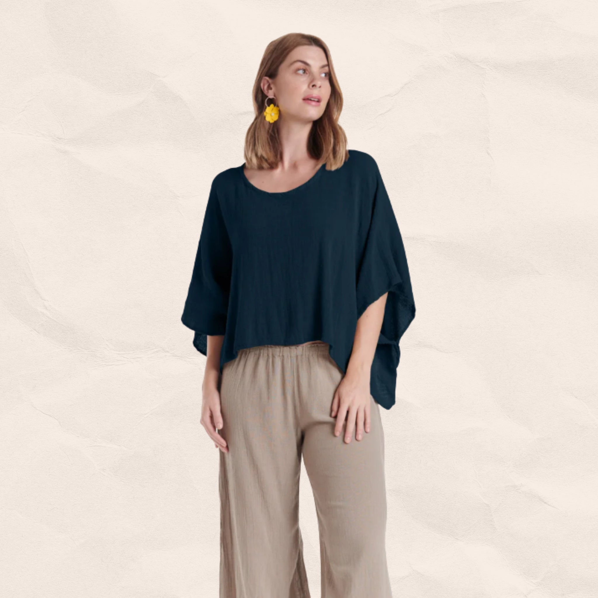 Havana Cotton Gauze Top