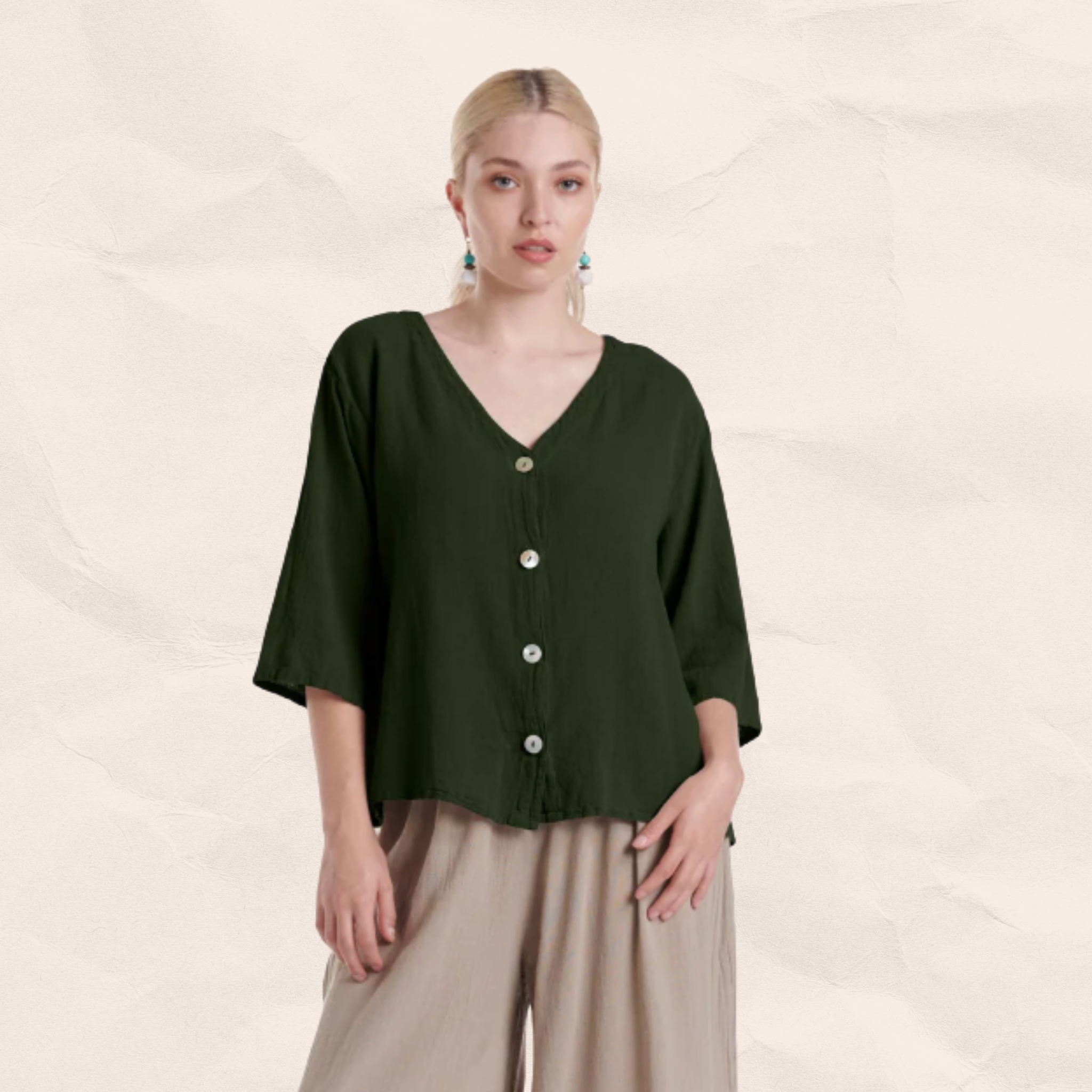 Ronie Cotton Gauze Top