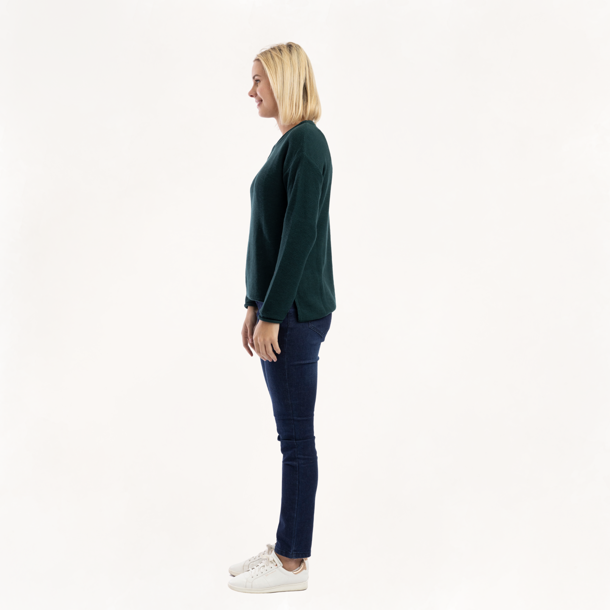 Organic Cotton Roll Neck Sweater