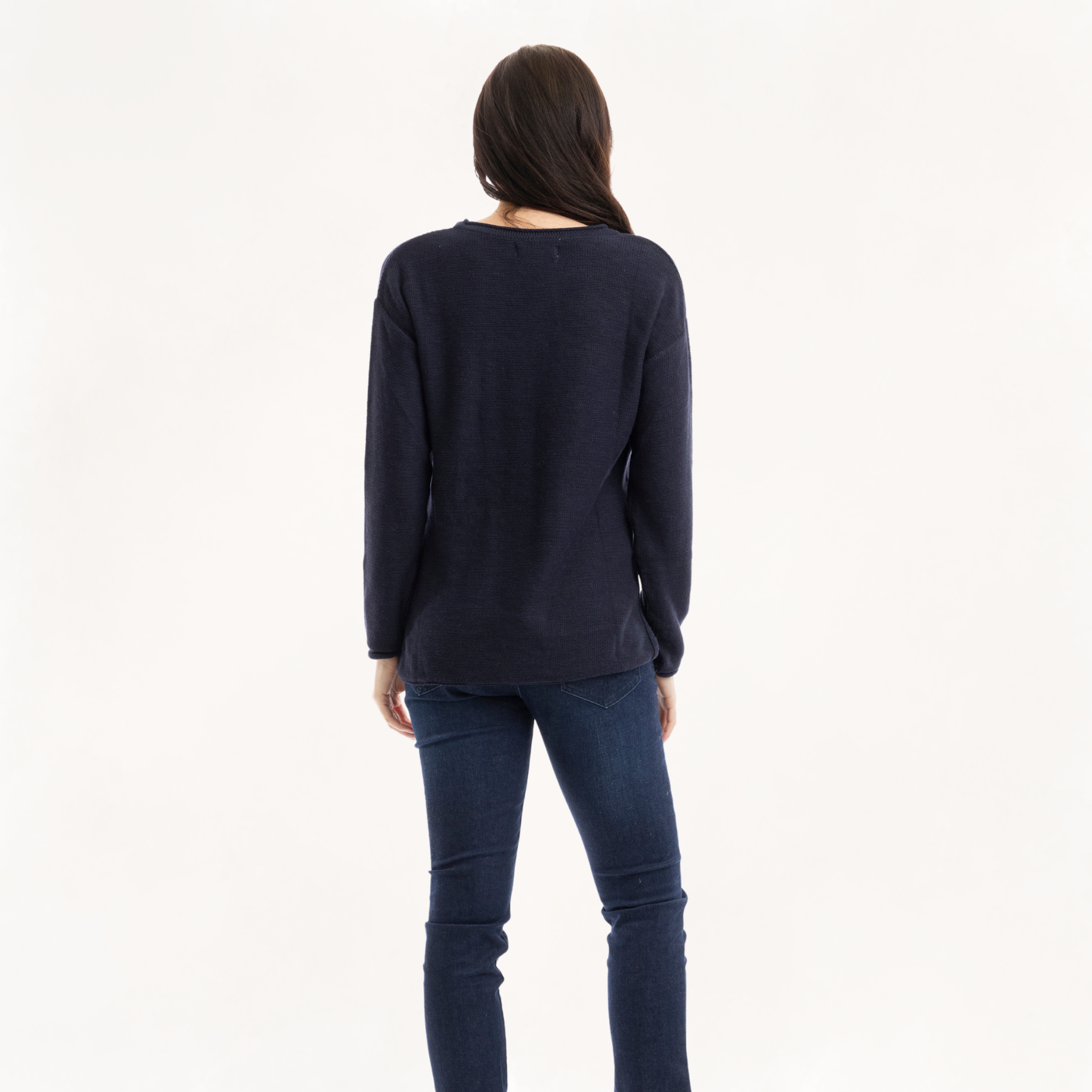 Organic Cotton Roll Neck Sweater