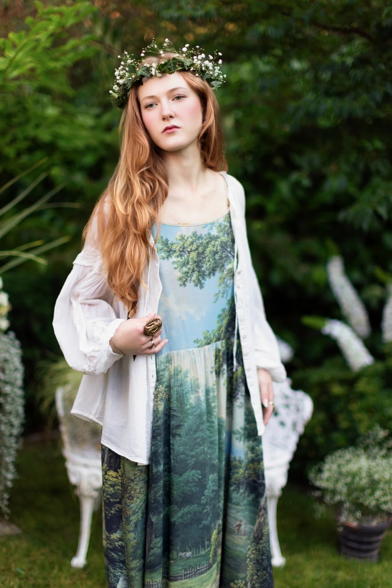 The Myth Maker Boheme Slip Dress