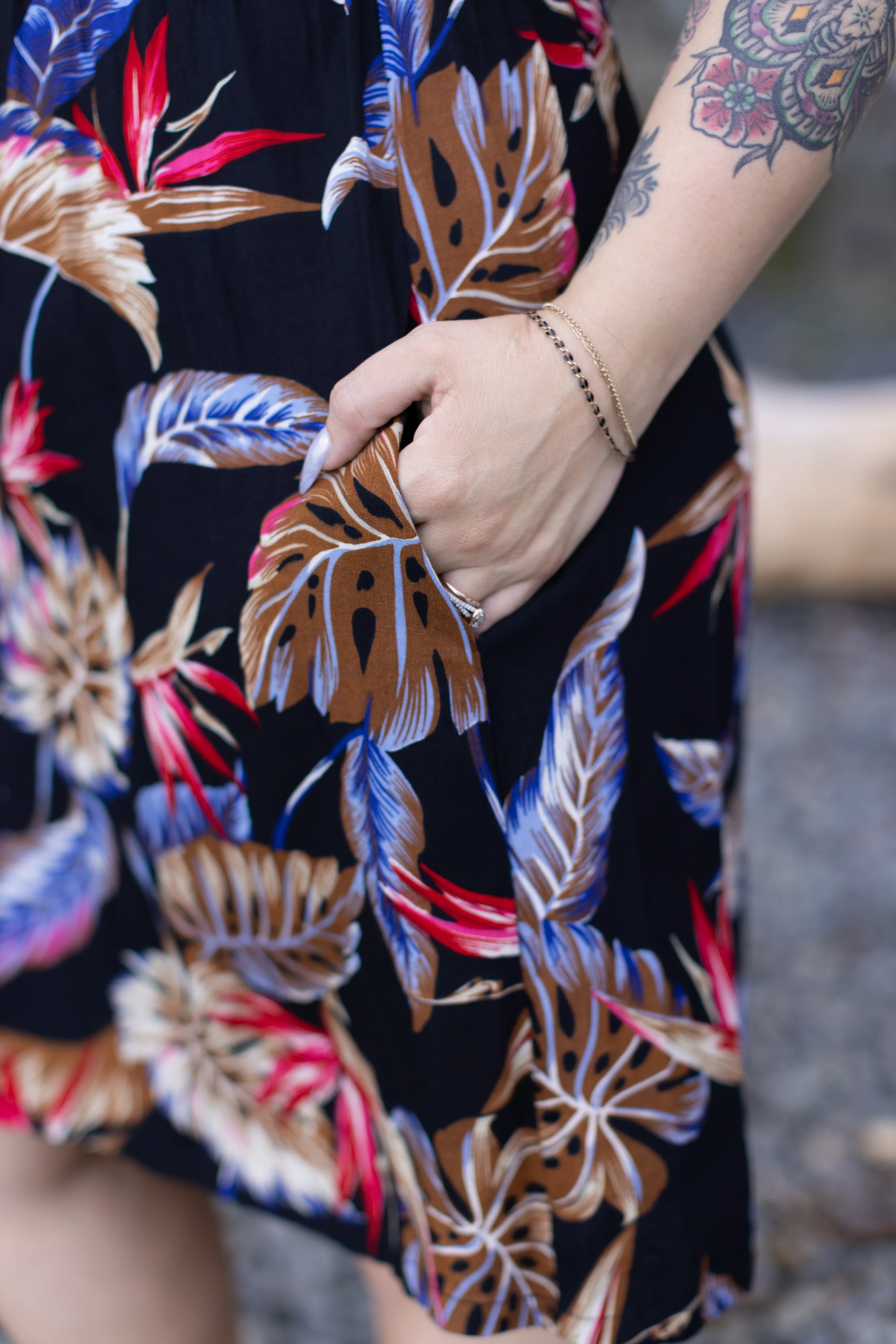 Juno Print Dress