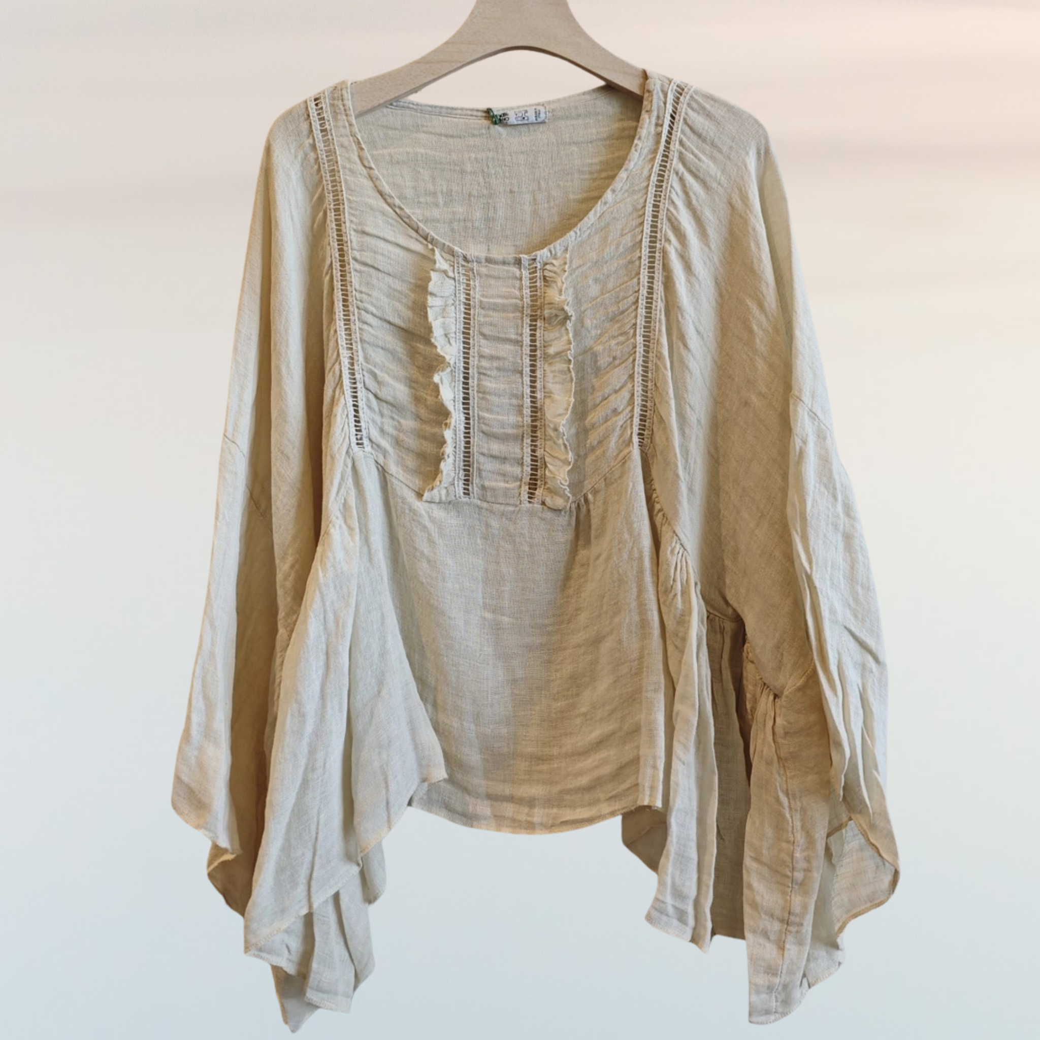 Accent Linen Top