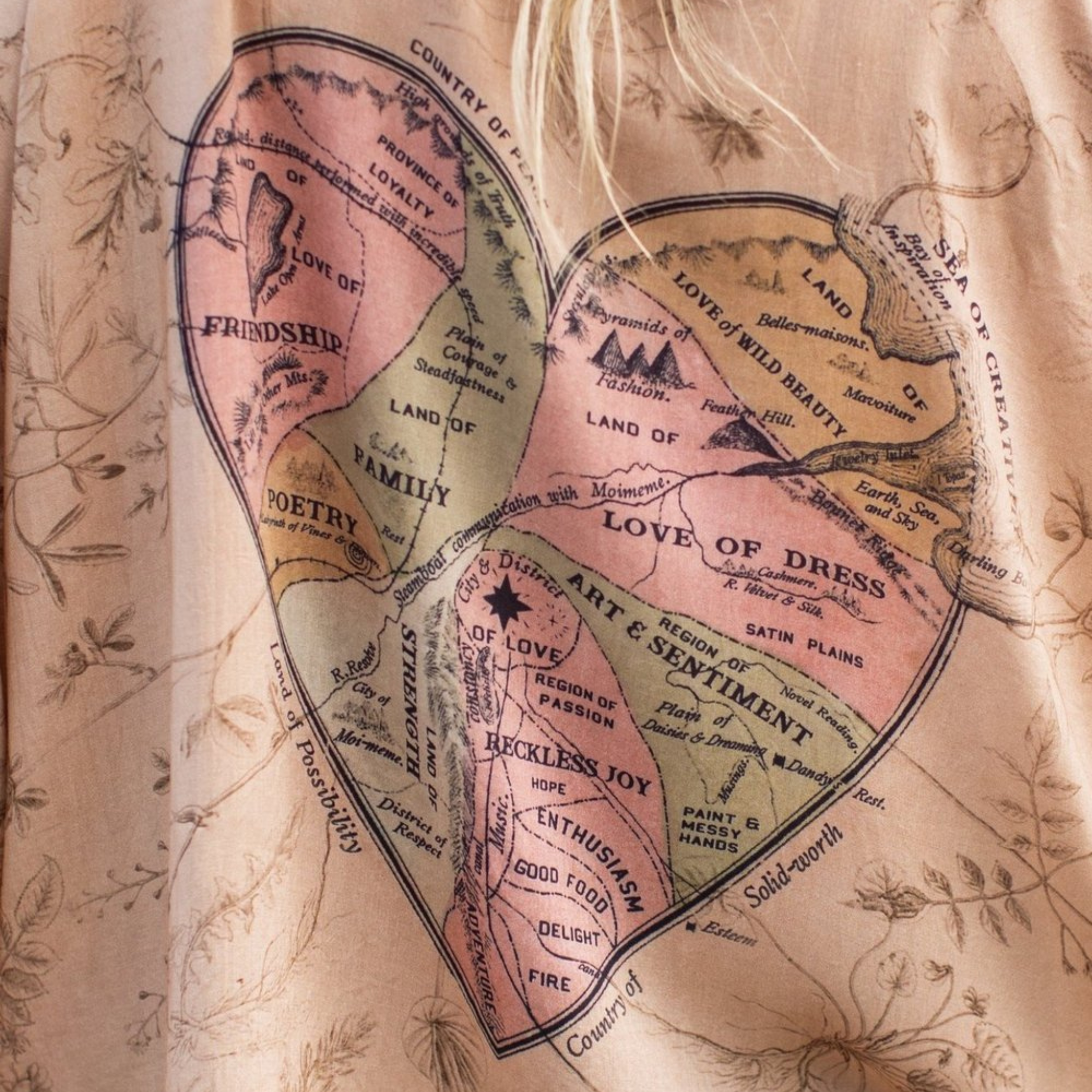 Map of My Heart Cropped Starduster