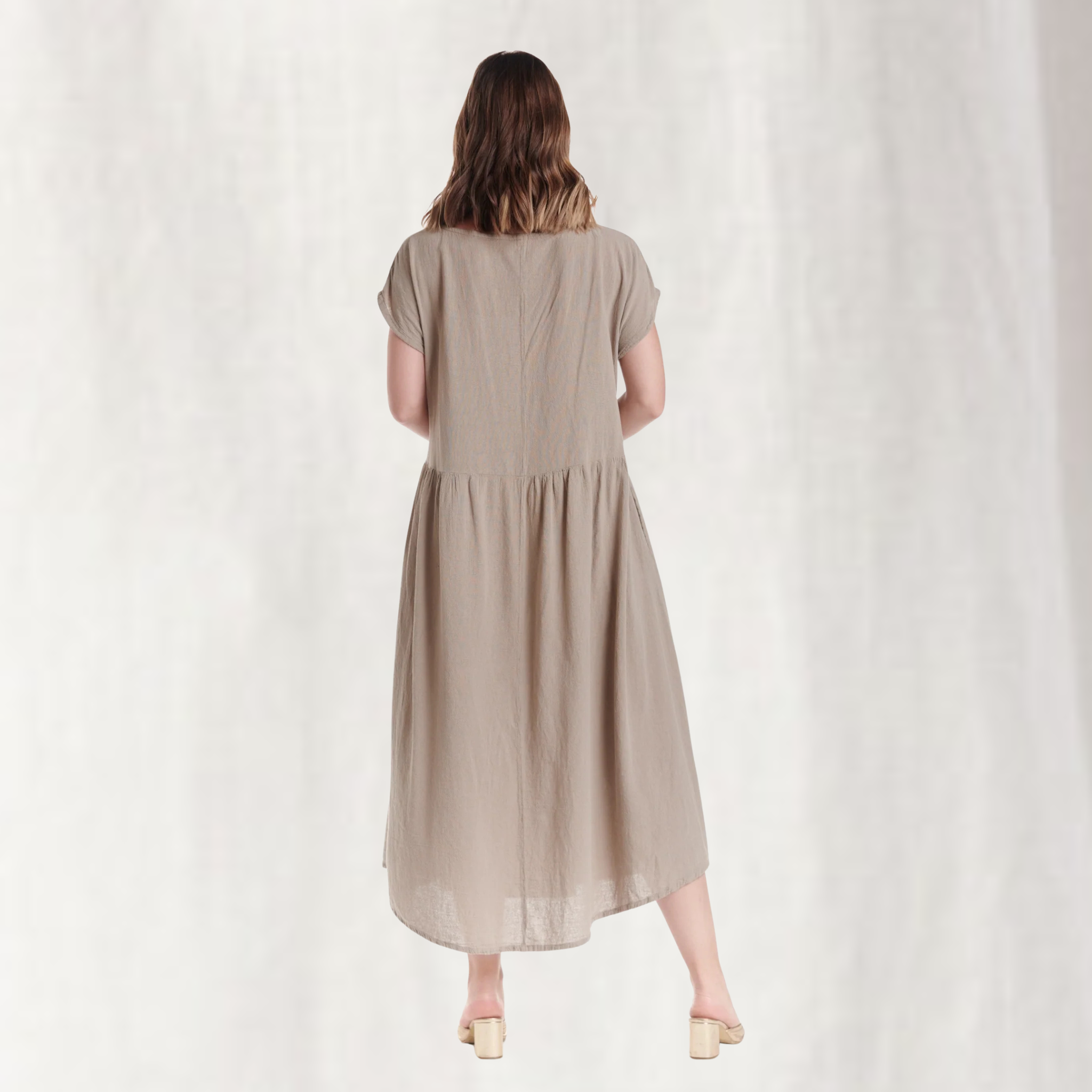 Alba Cotton Gauze Dress