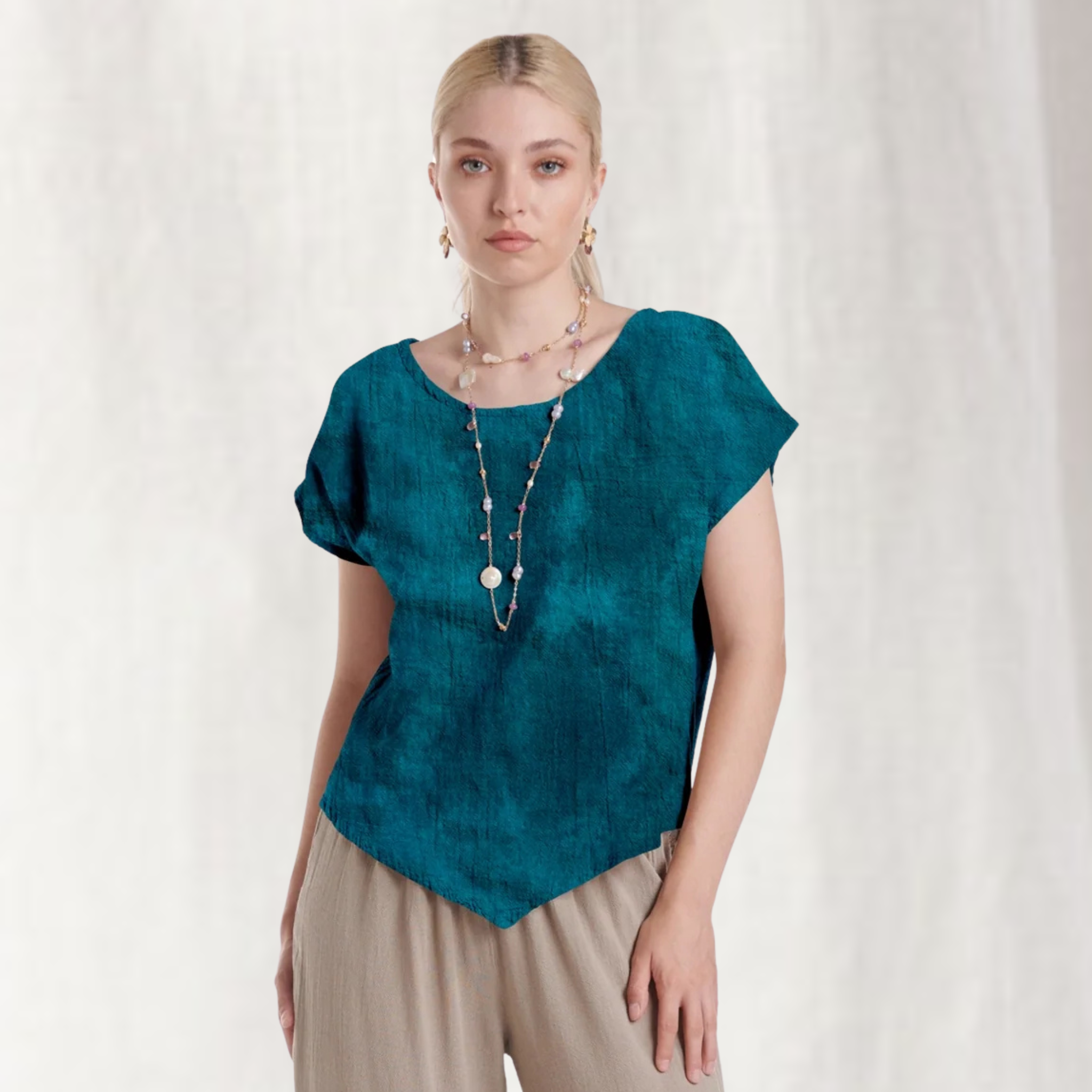 Grace Cotton Gauze Top