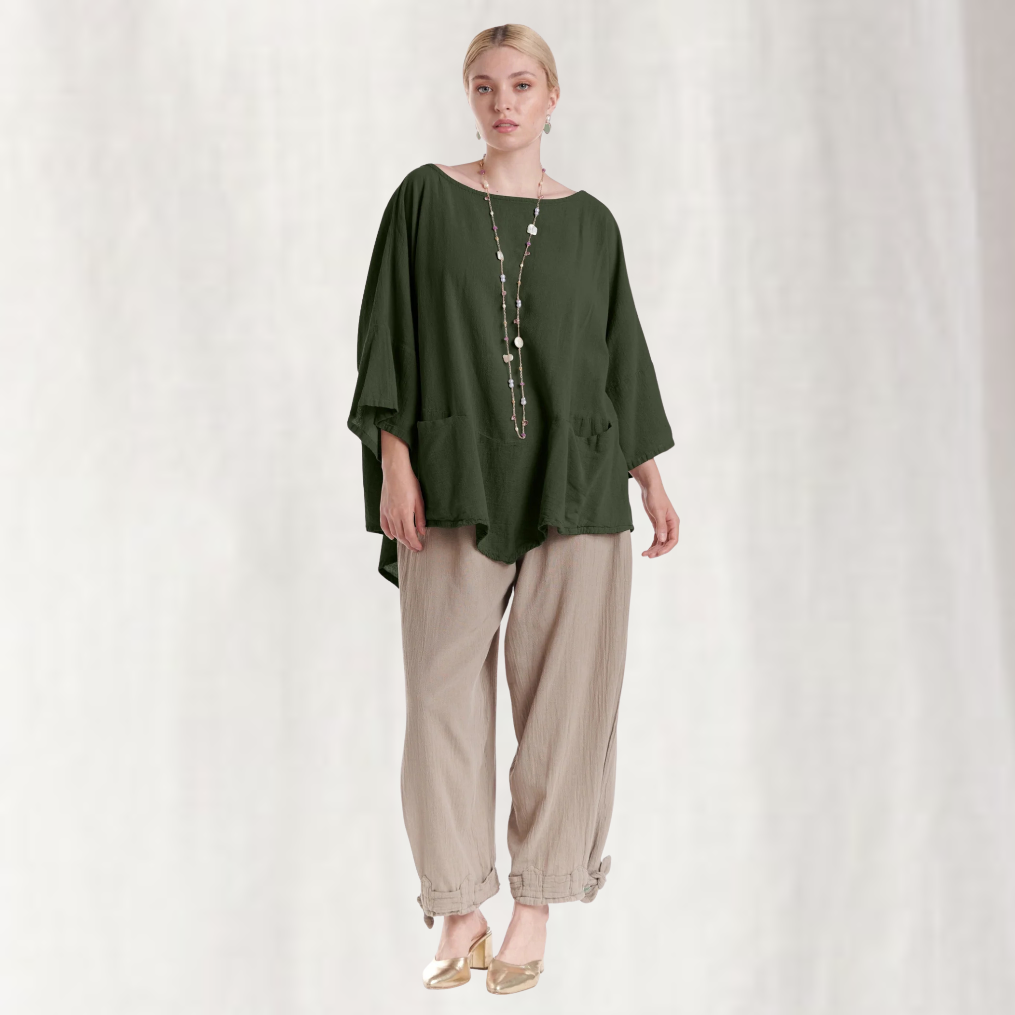 Kitty Cotton Gauze Blouse