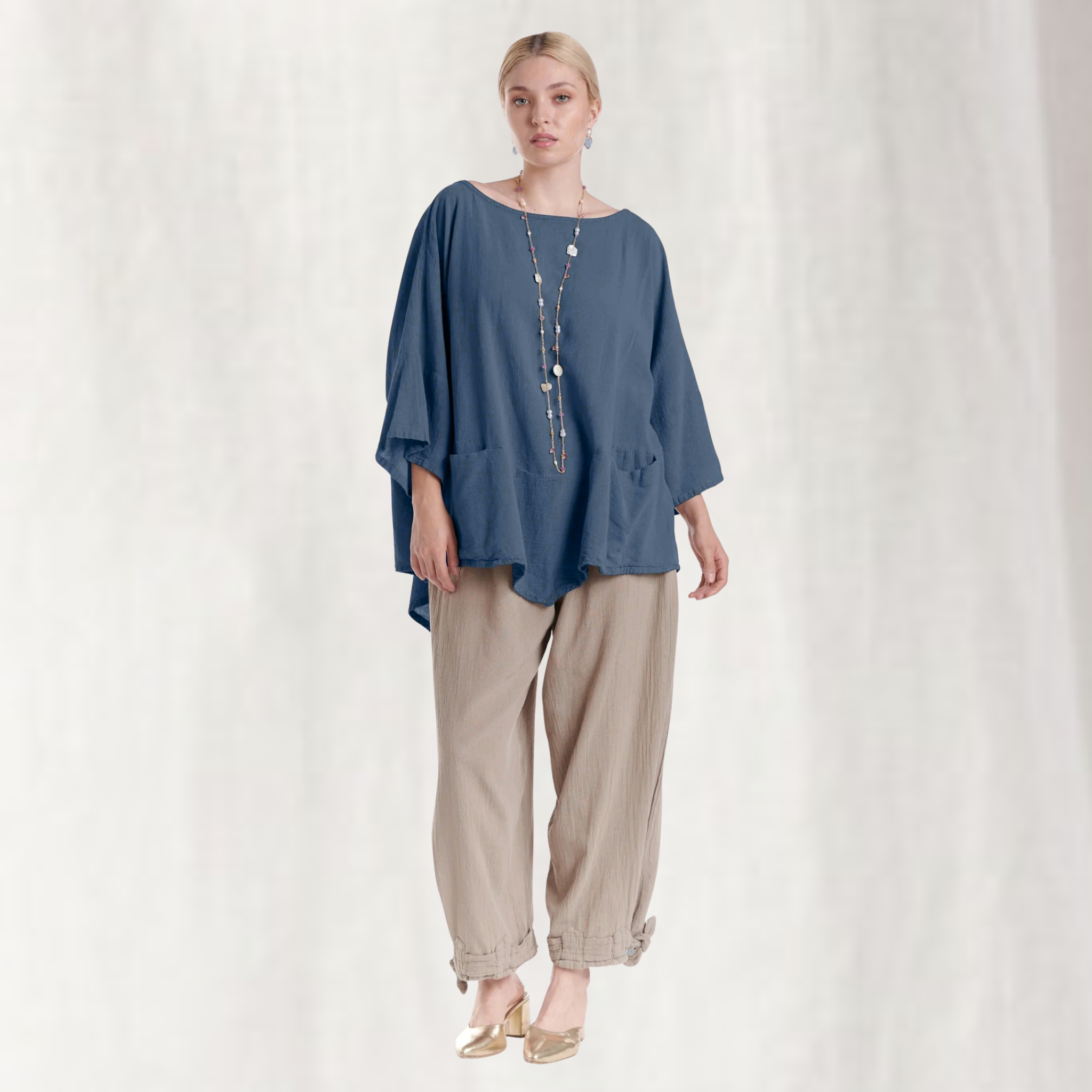Kitty Cotton Gauze Blouse
