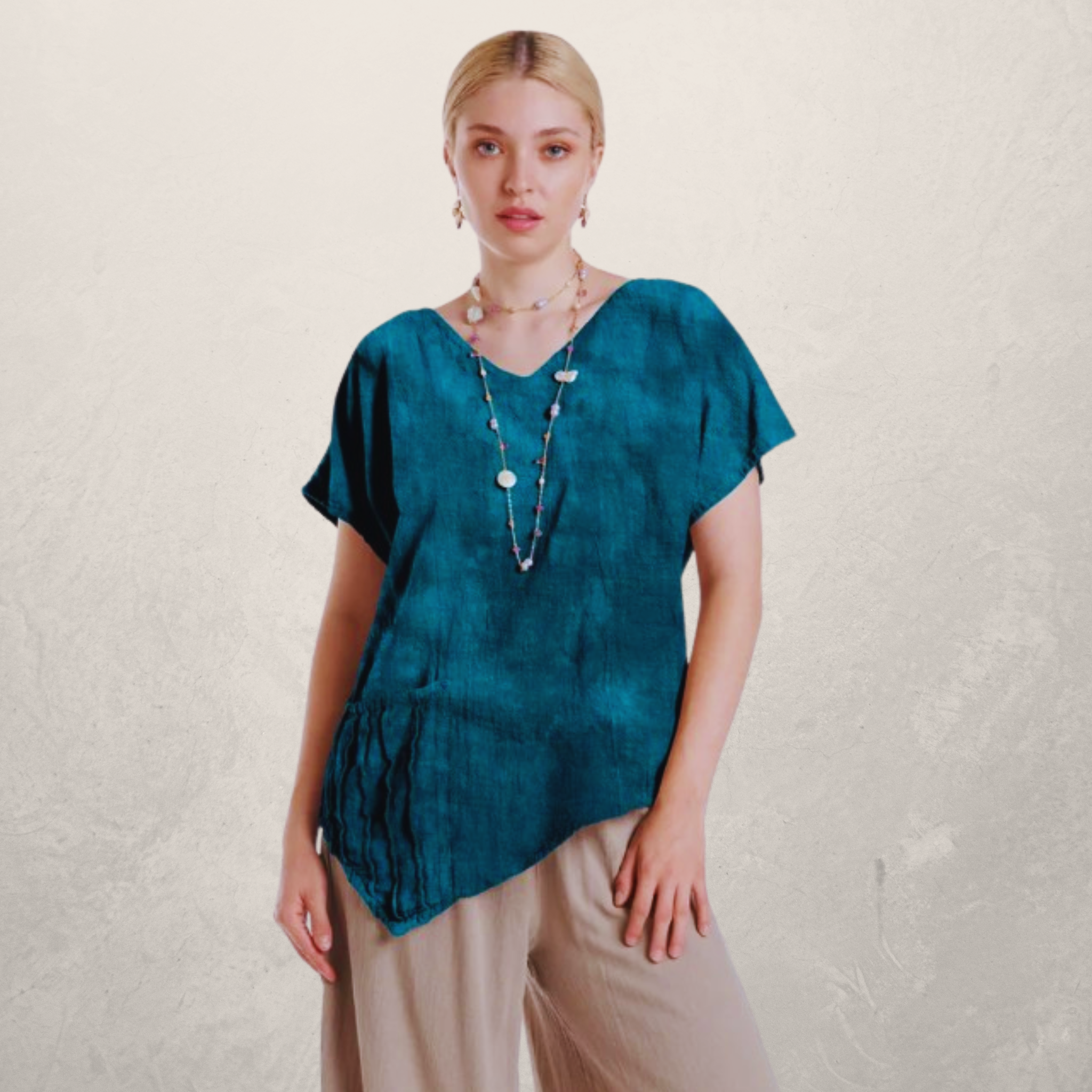 Polly Cotton Gauze Top