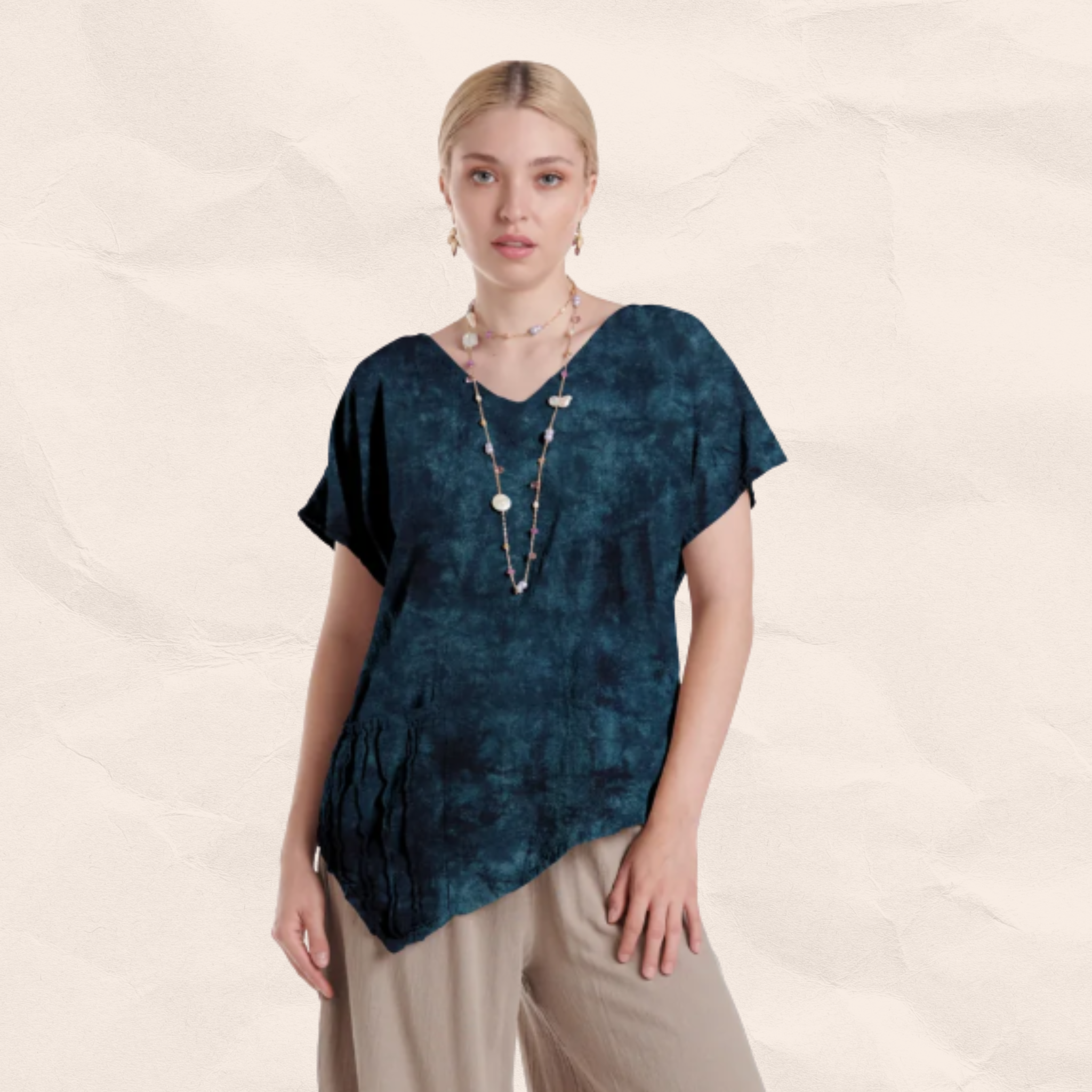Polly Cotton Gauze Top