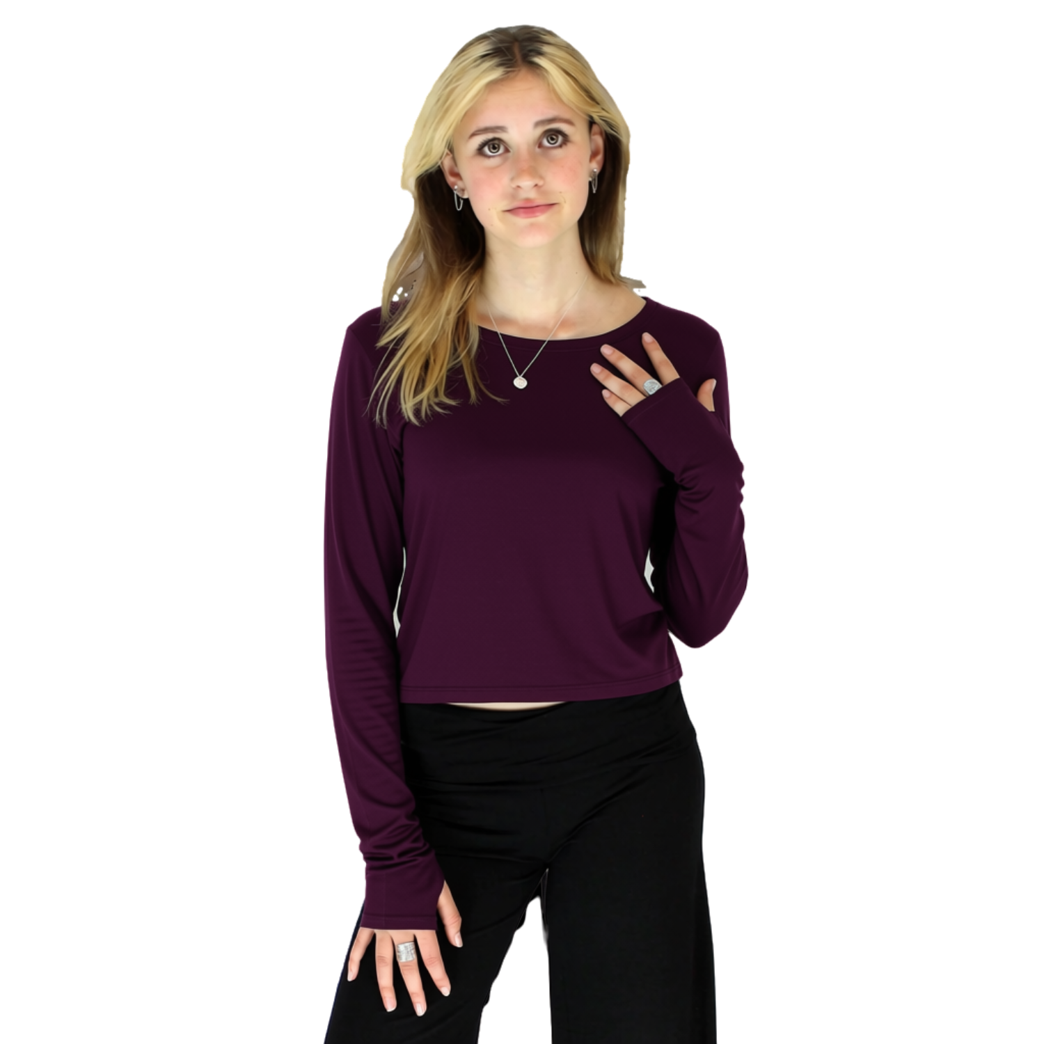 Cool Down Thumbhole Top