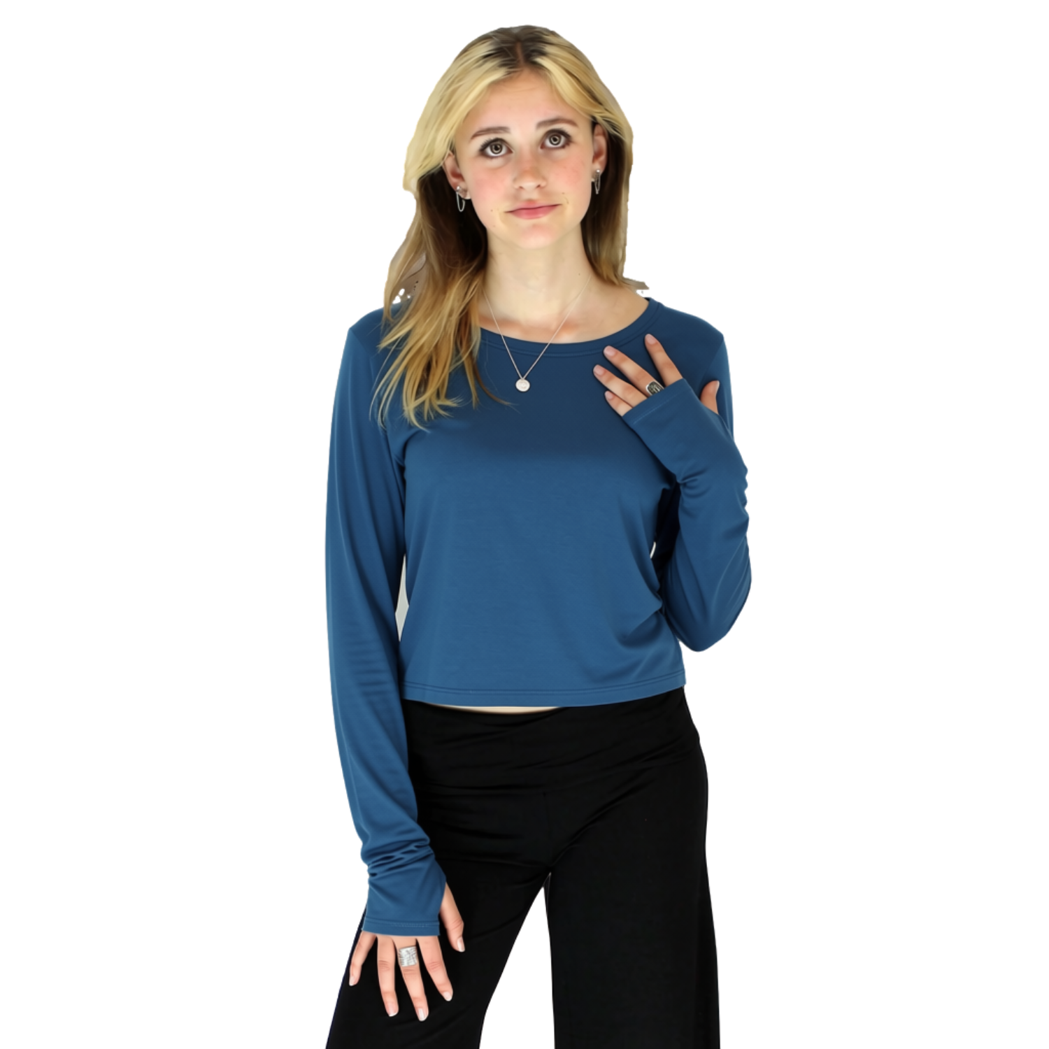 Cool Down Thumbhole Top