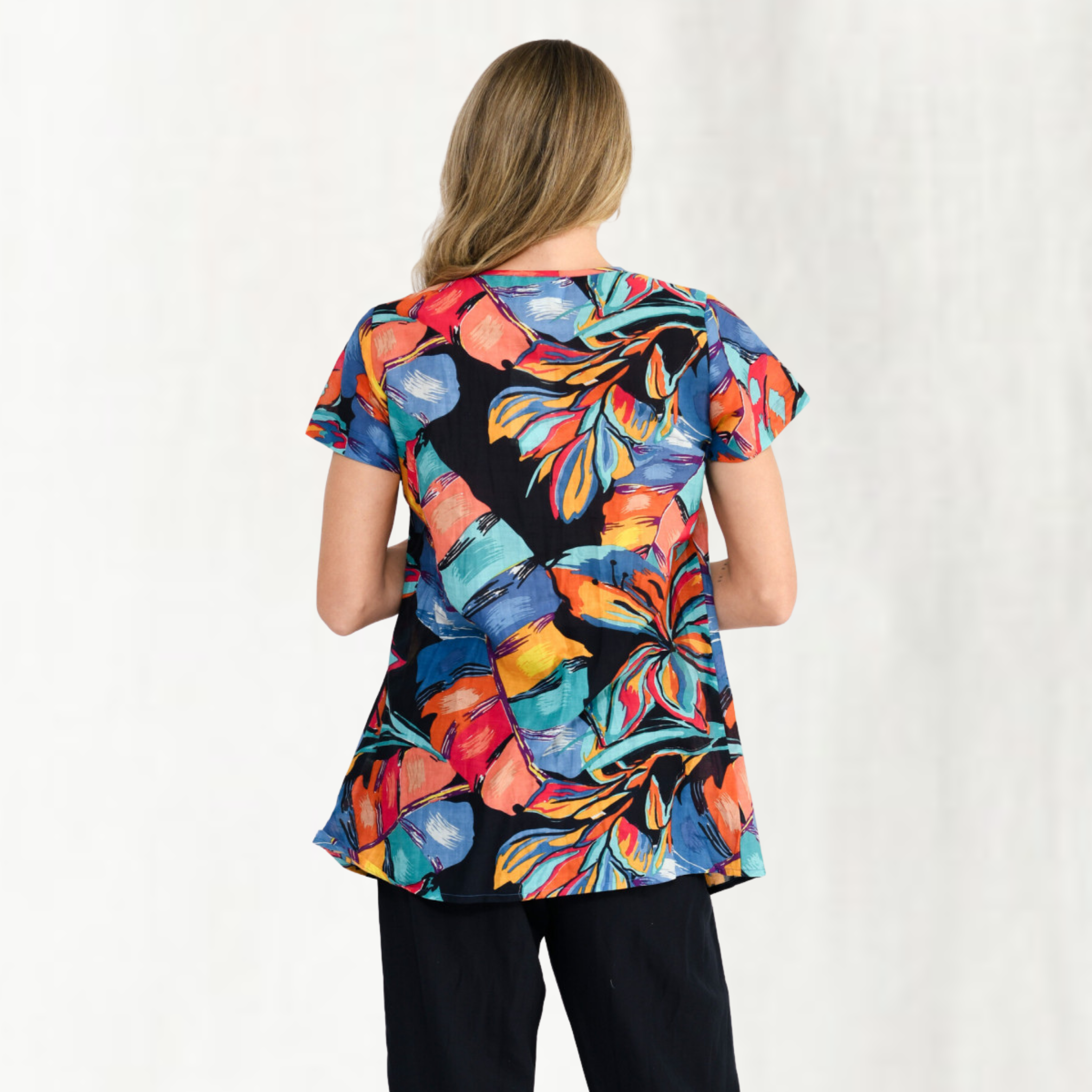 Kayla V-Neck Blouse