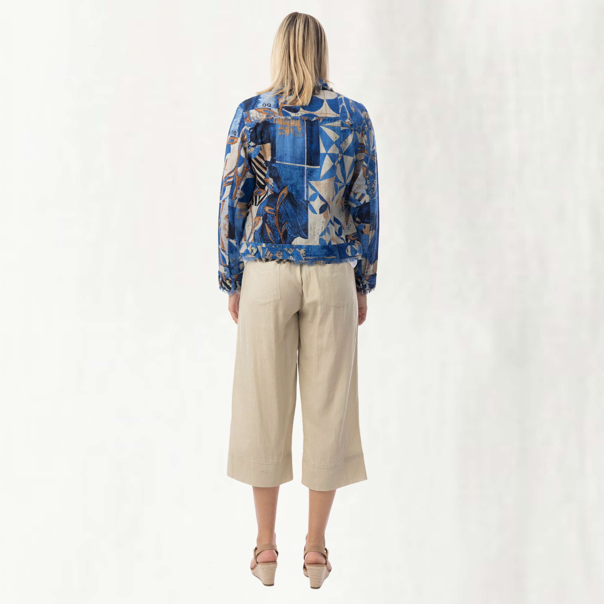 Raw Edge Short Jacket