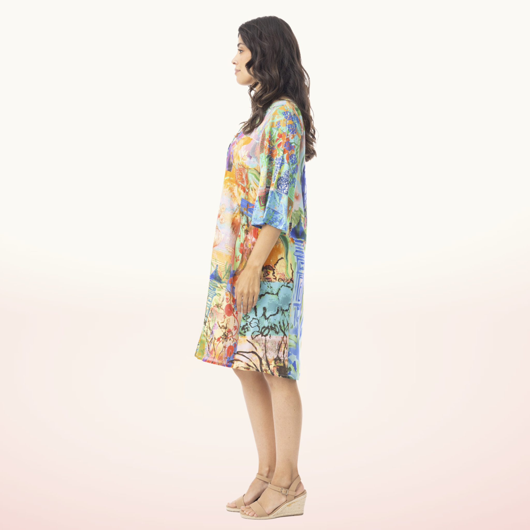 Tie Neck Dress