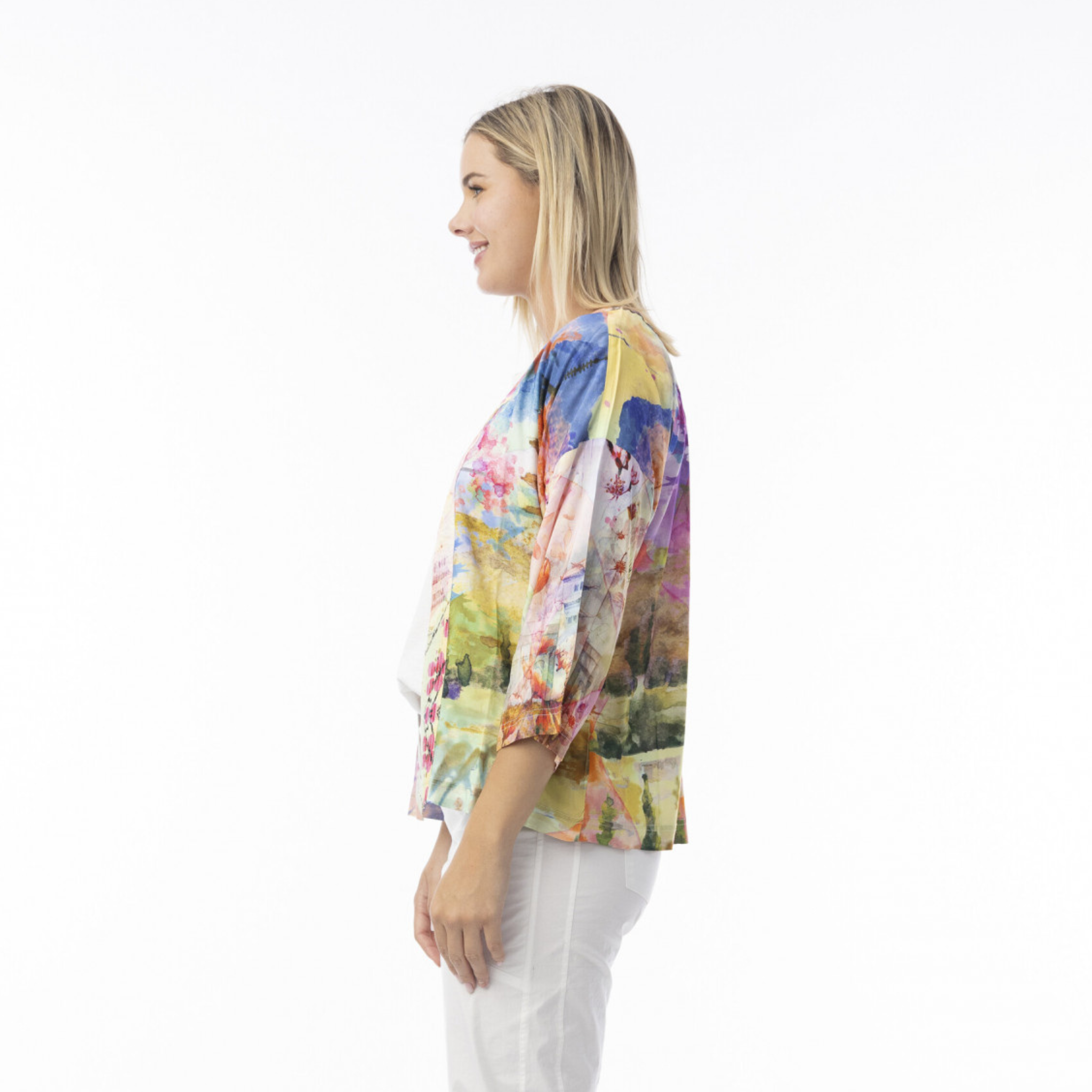 Boxy V-Neck Top
