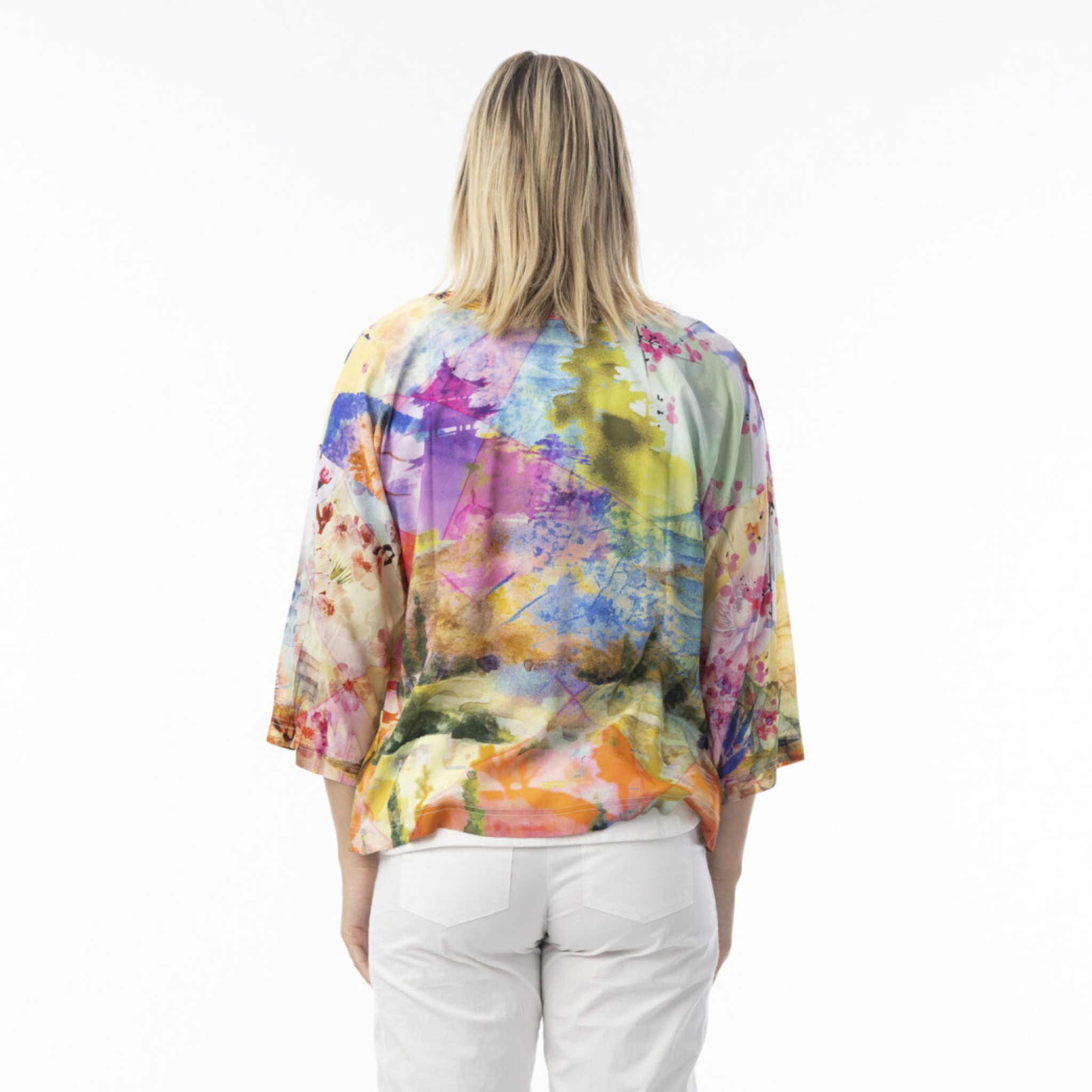 Boxy V-Neck Top