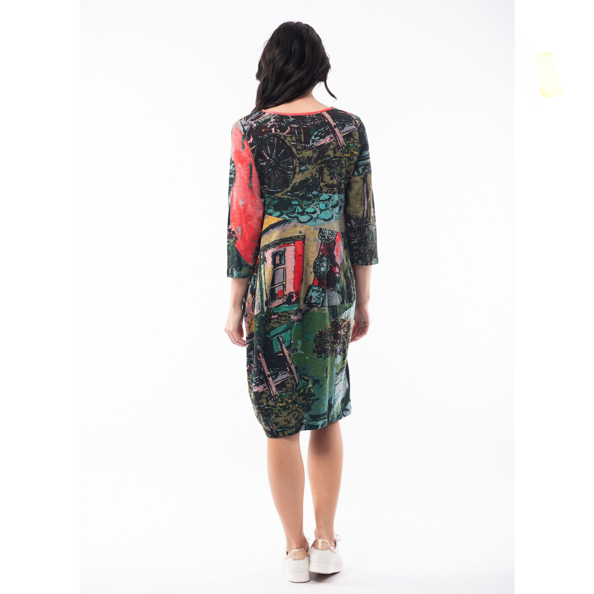 Organic Cotton Long Sleeve Bubble Dress