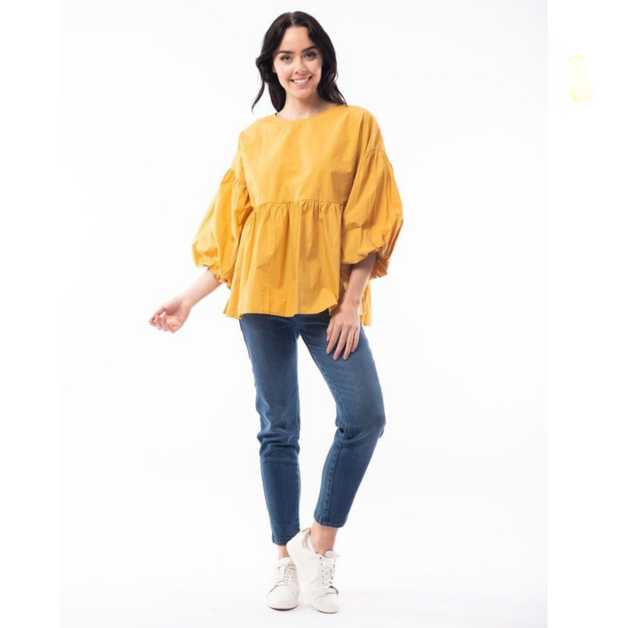 Figs 2025 peplum top
