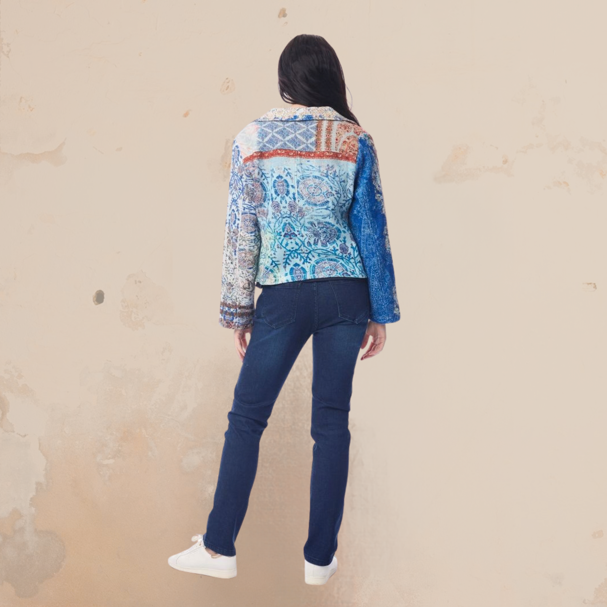 Cropped Cotton Jacket