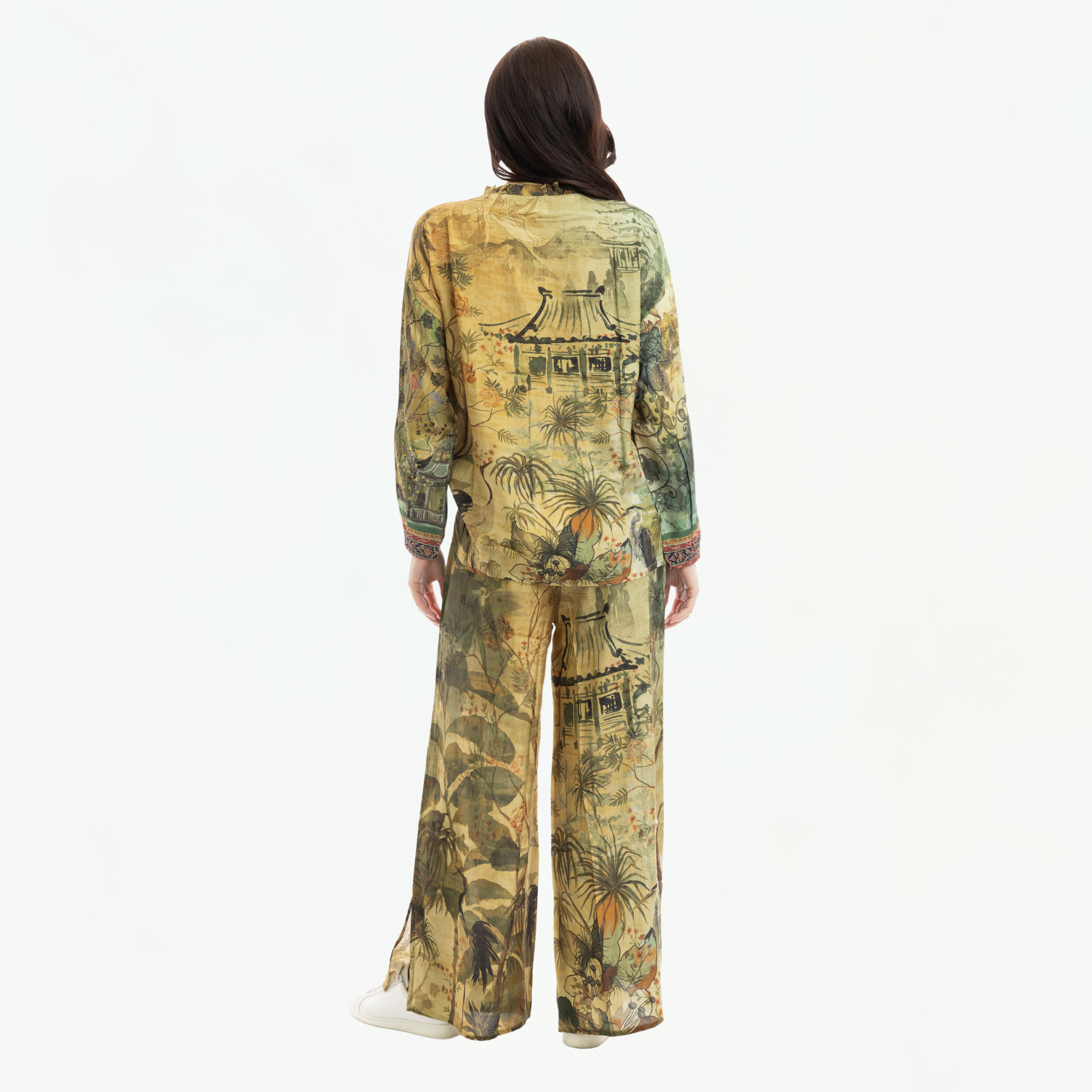 Shirred Waist Pants