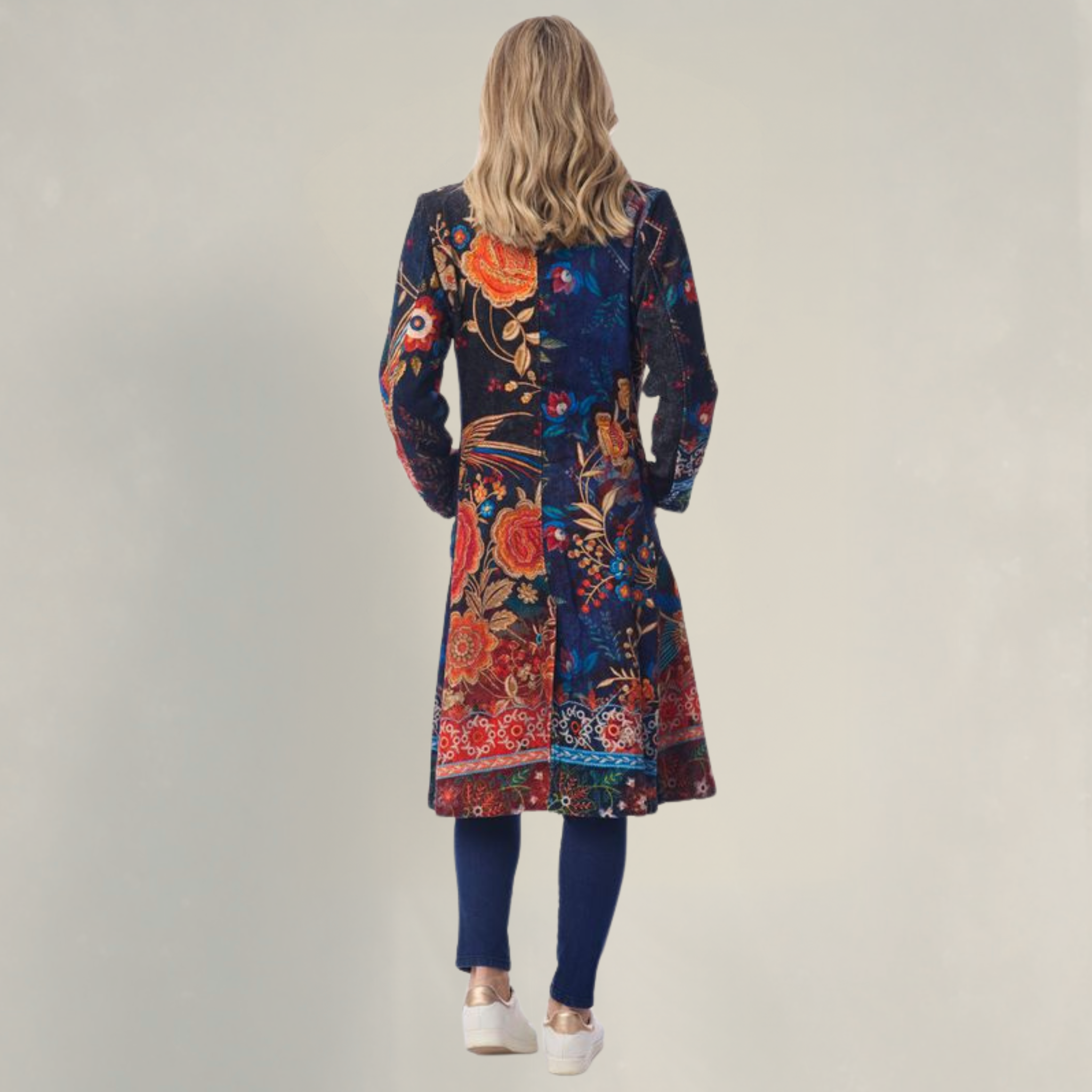 Long Cotton Weave Jacket