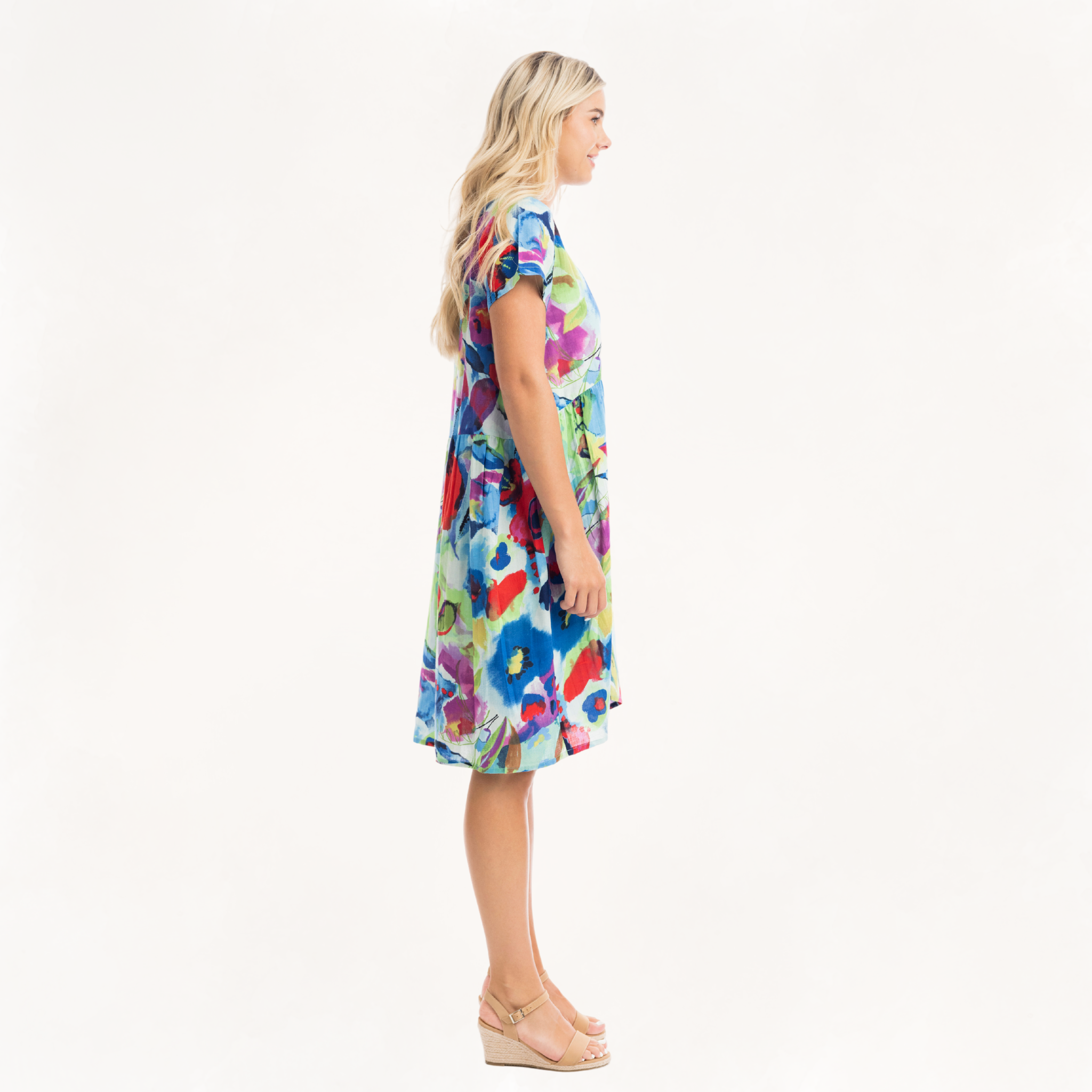 Ruched Waist Dress