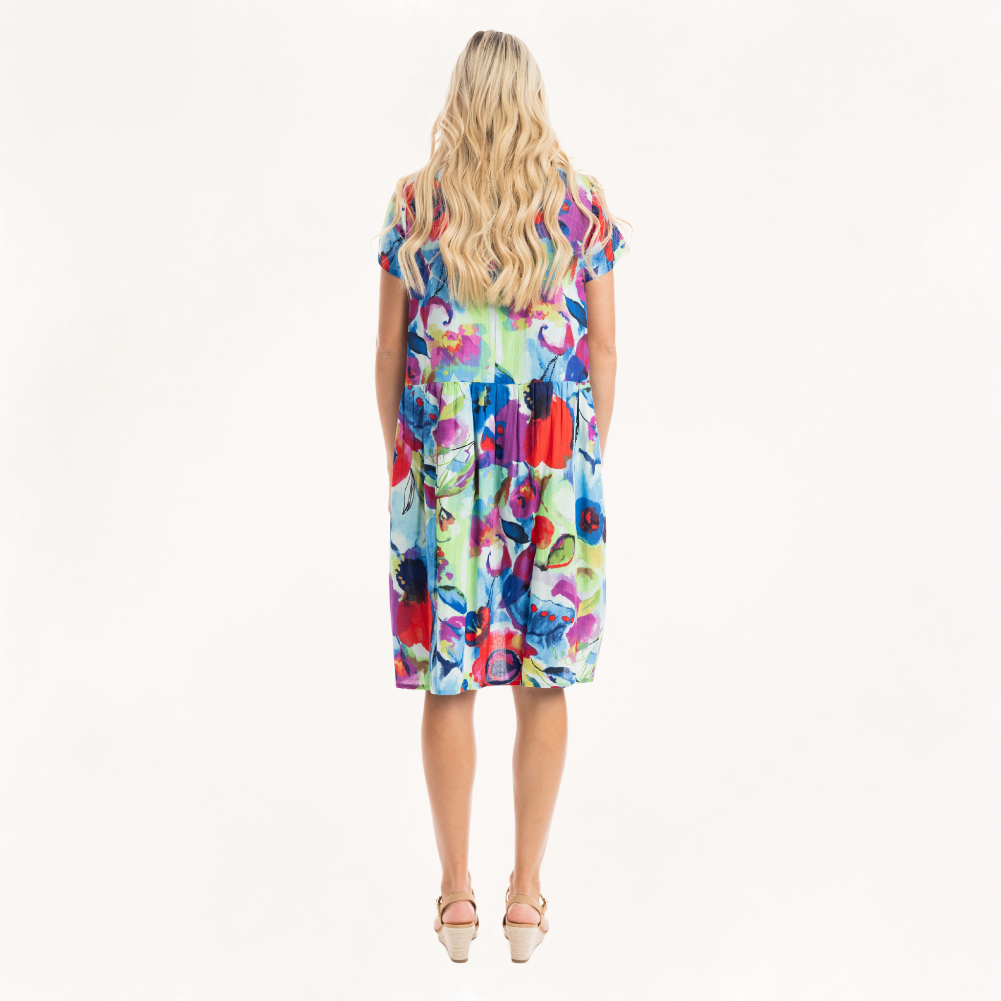 Ruched Waist Dress