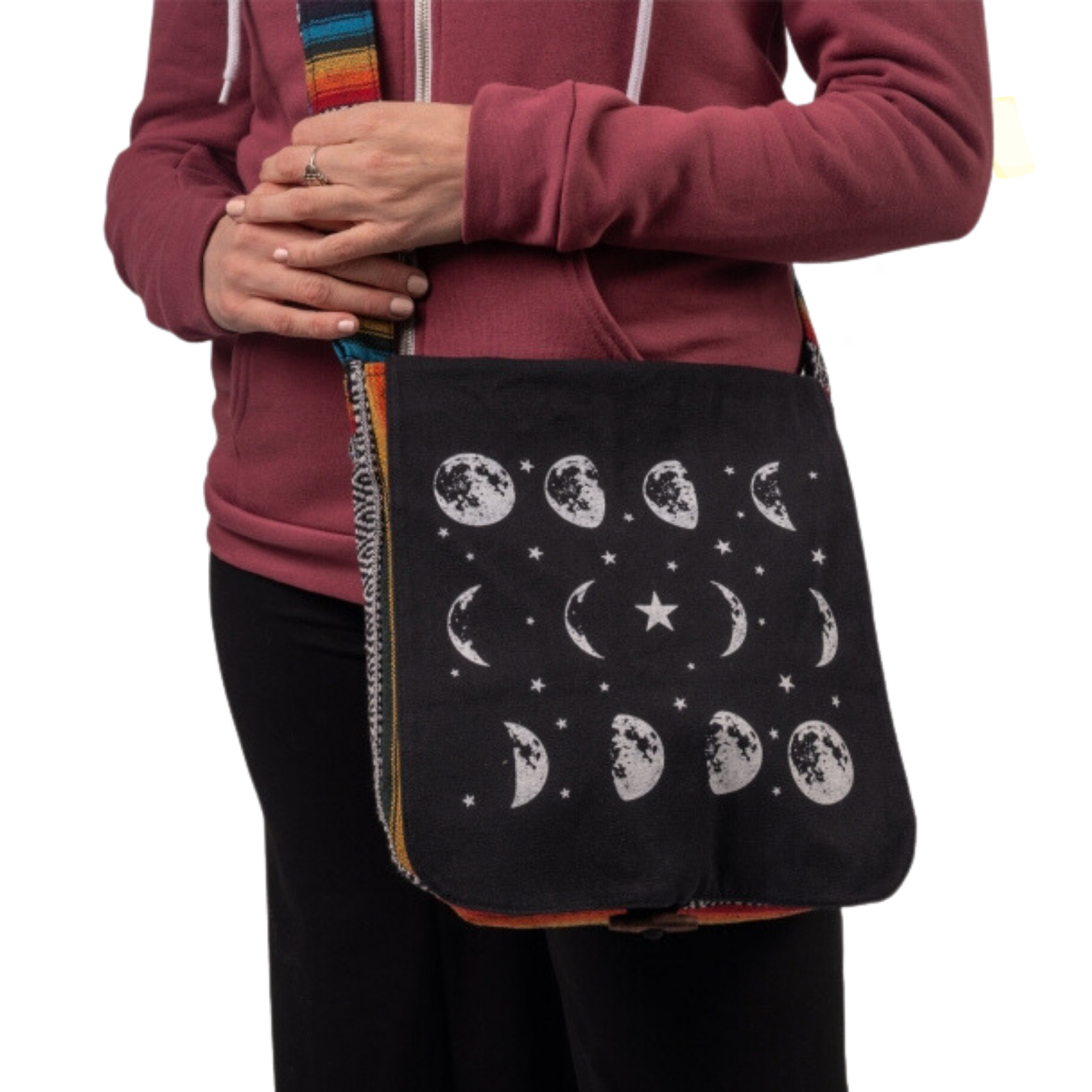 It's Just a Moon Phase Messenger Bag
