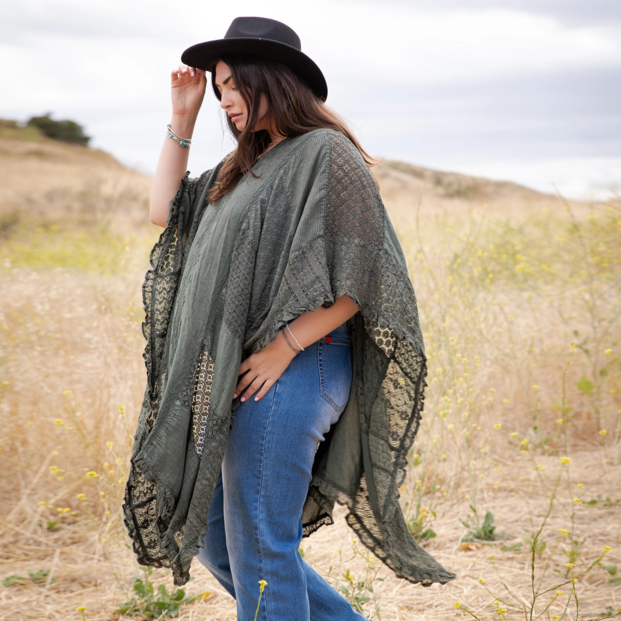 Boho Lace Kaftan