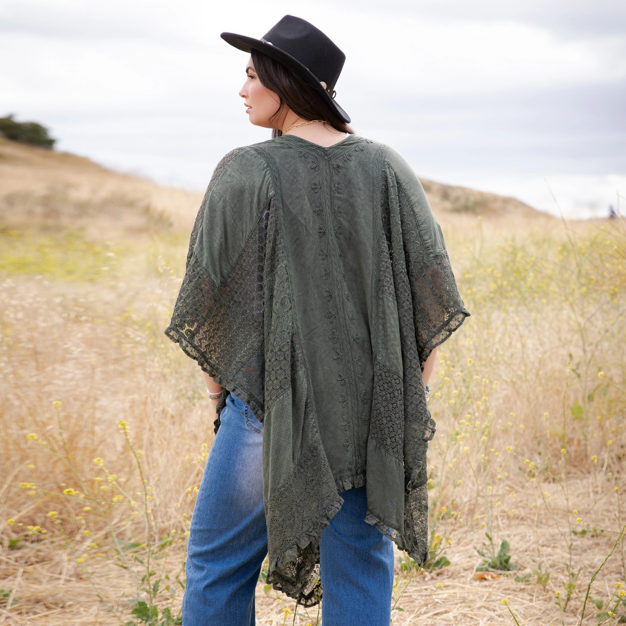 Boho Lace Kaftan