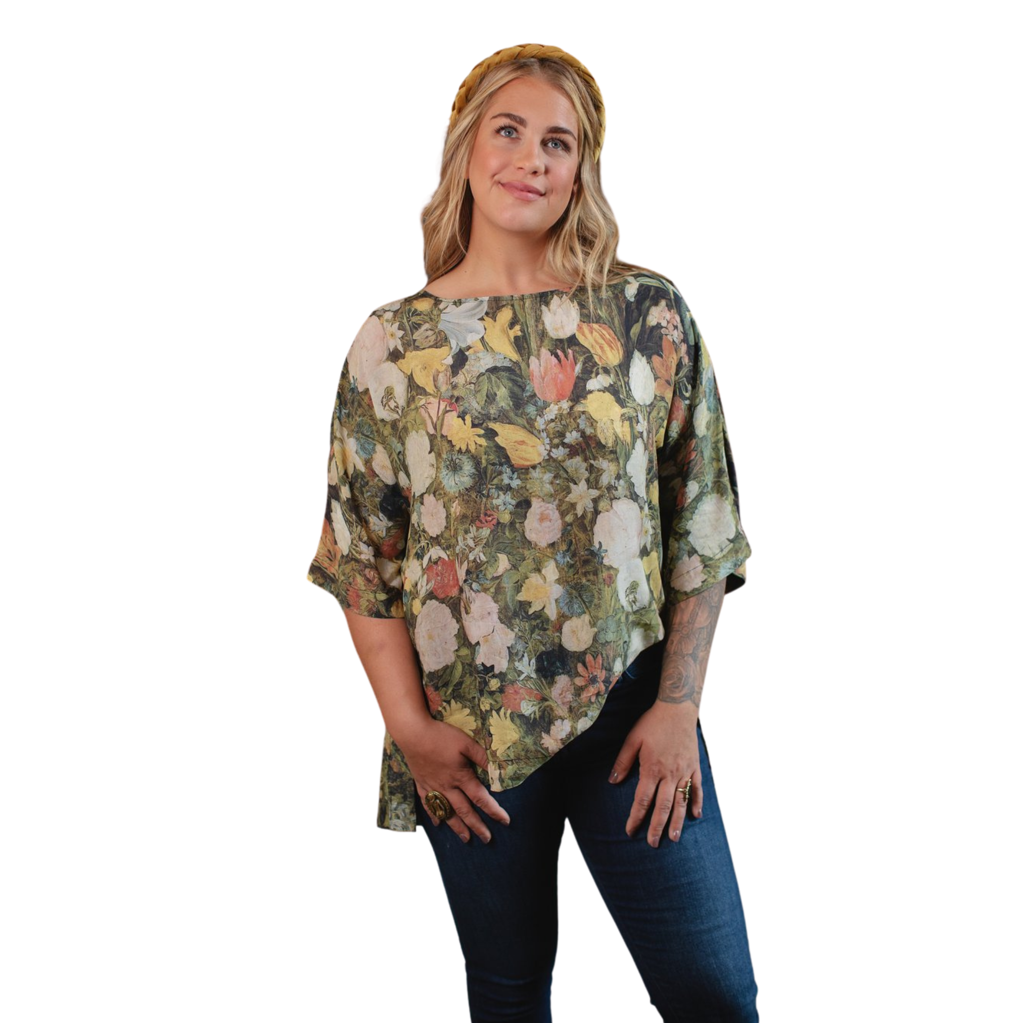 I Dream in Flowers Luxe Tee Shirt