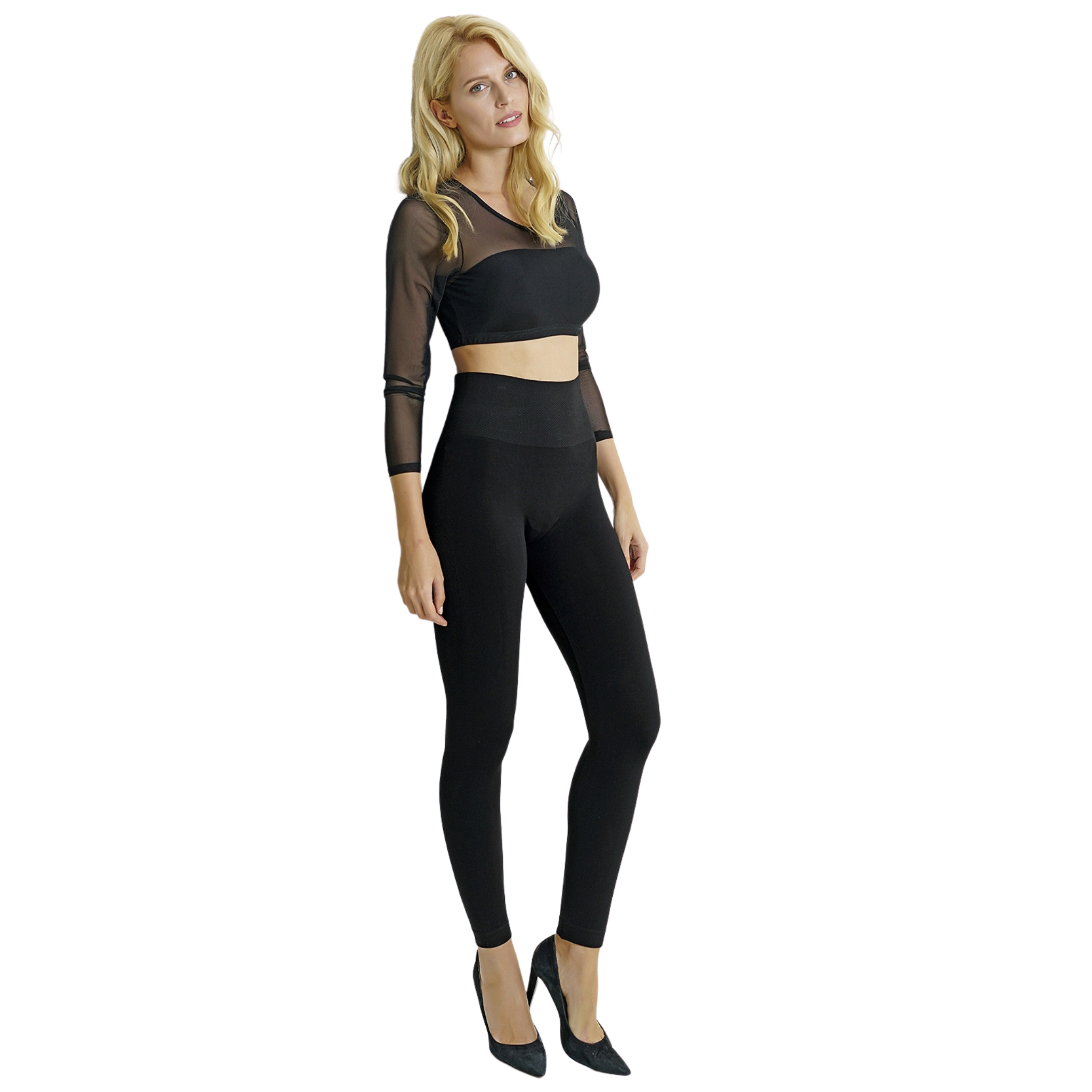 6'' Band High Waist Bamboo Leggings