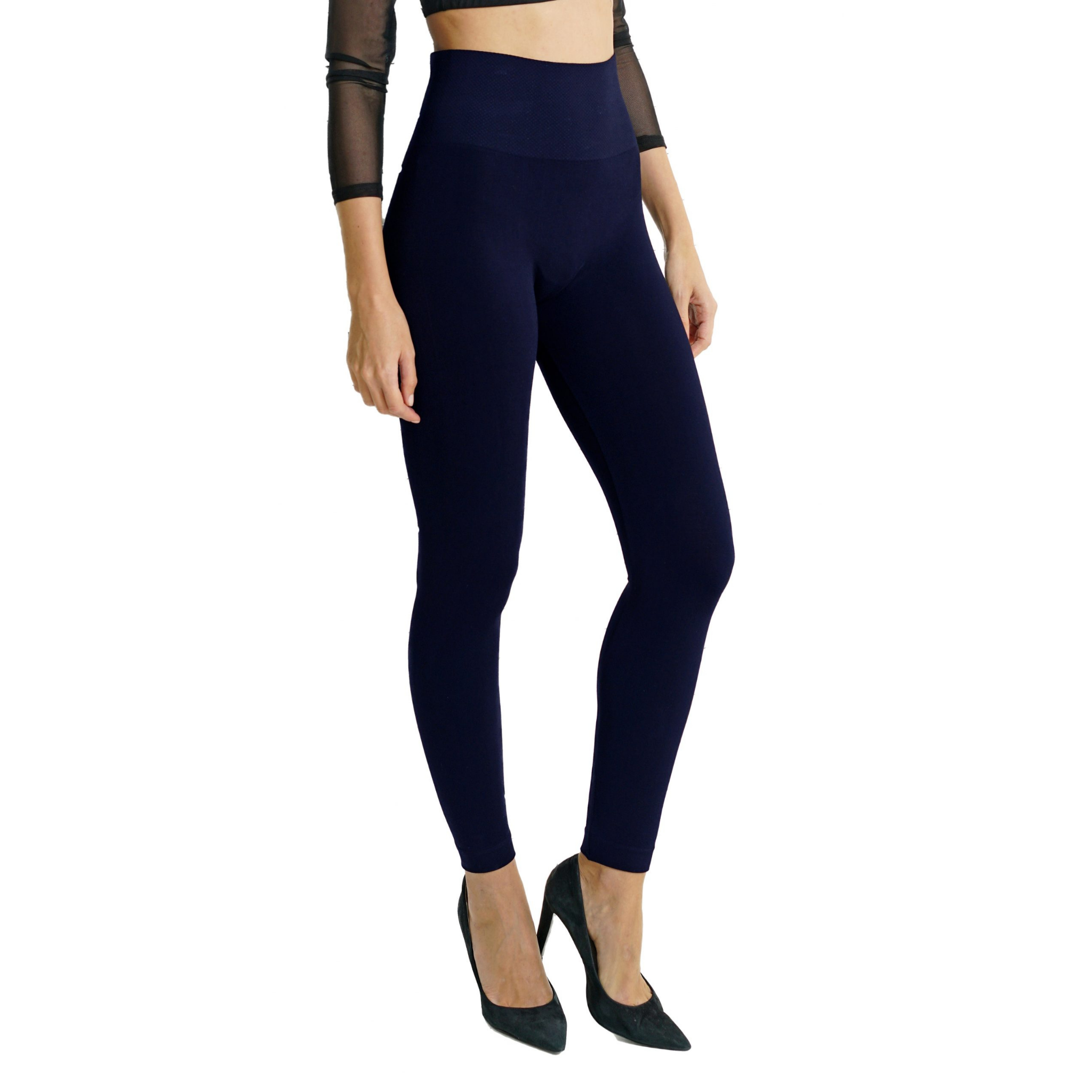 6'' Band High Waist Bamboo Leggings