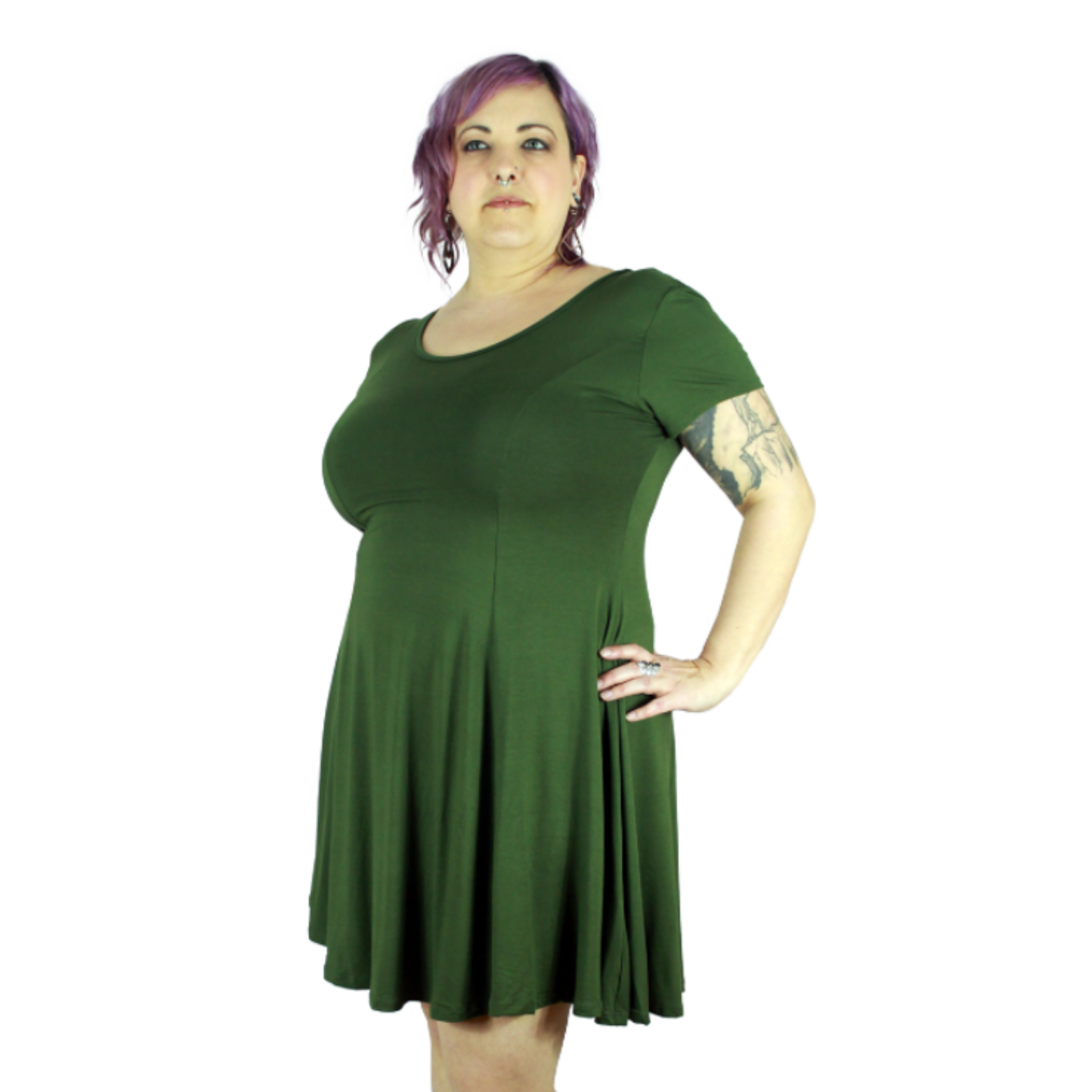 Model is wearing XL in Olive Green