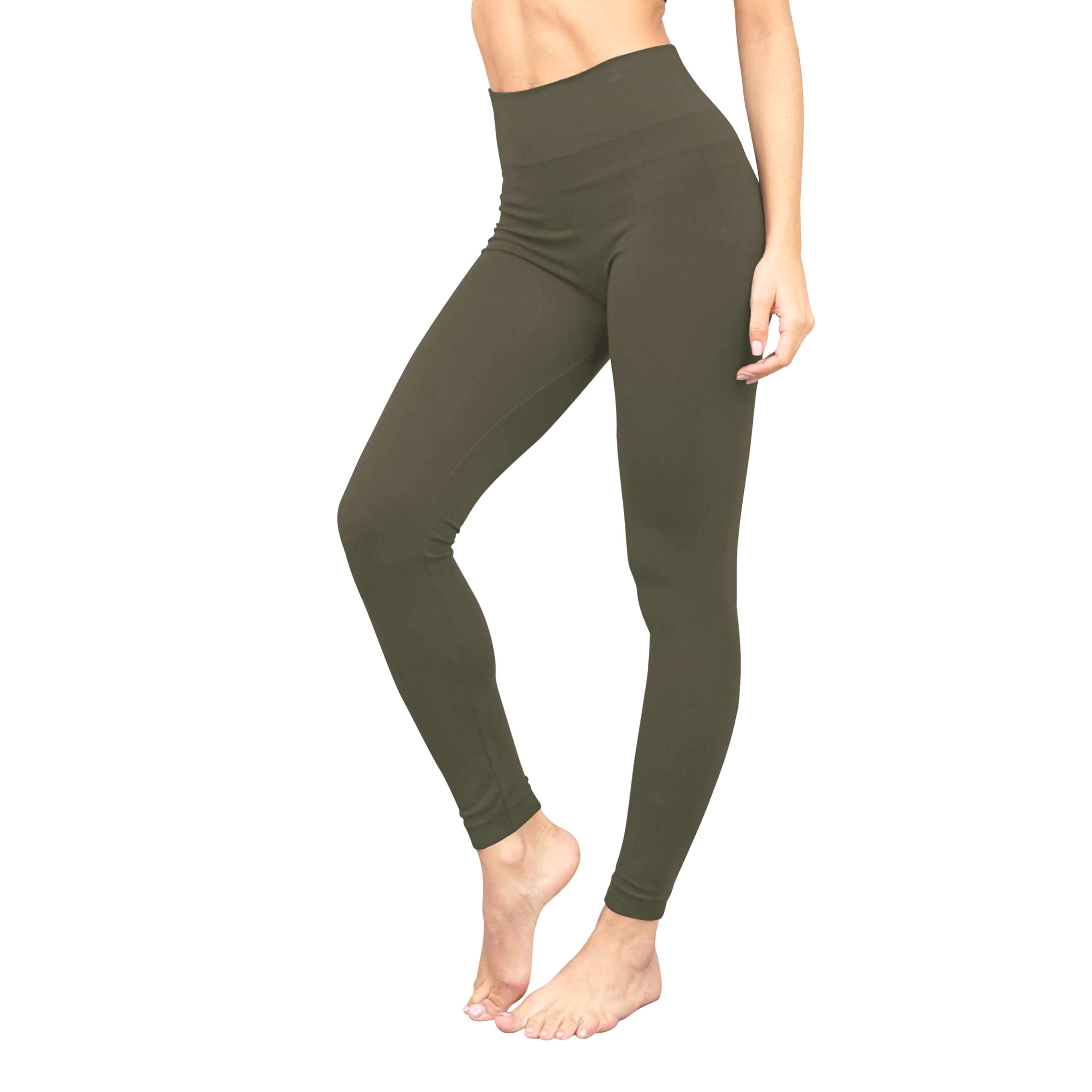 3'' Band High Waist Bamboo Leggings